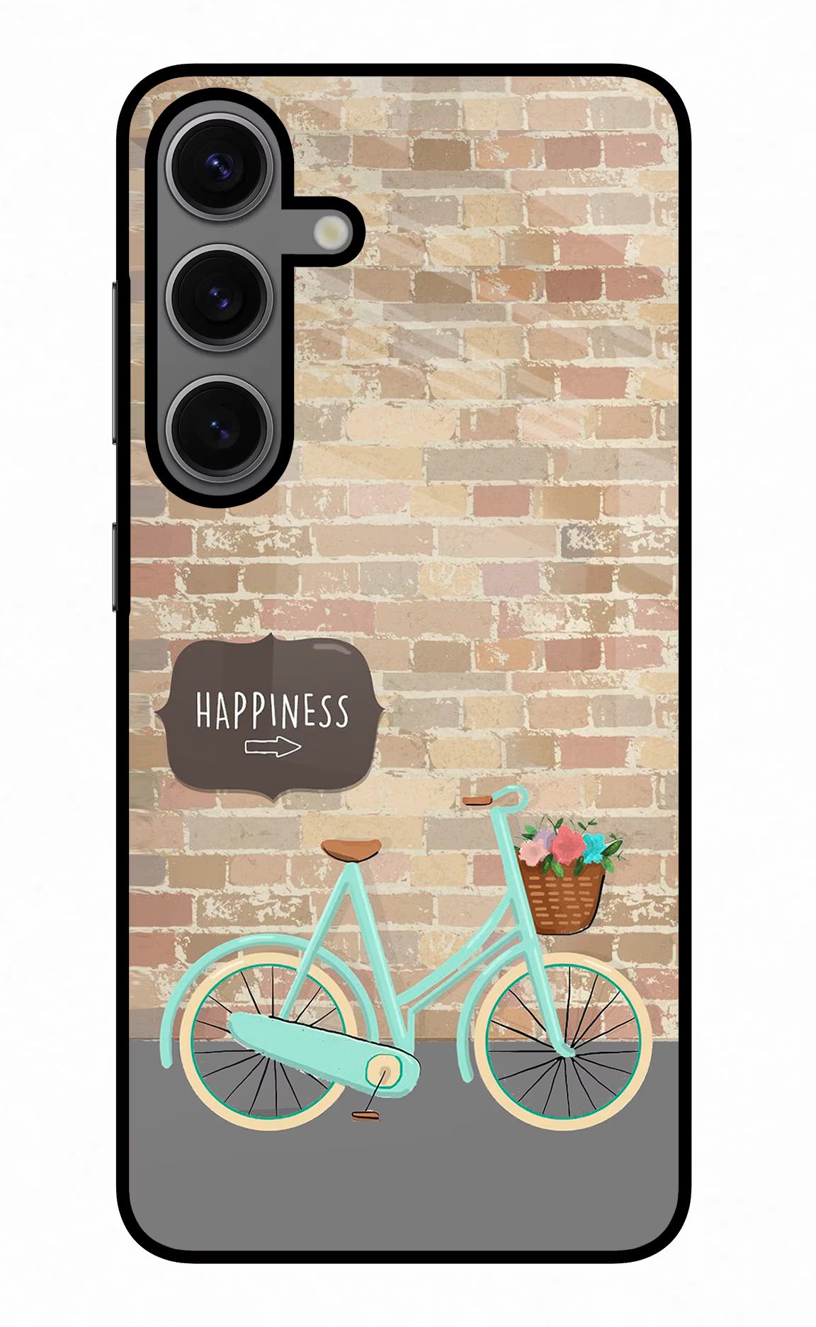 Happiness Artwork Samsung S24 Plus Glass Case - Happiness Artwork Samsung S24 Plus Glass Case Happiness Artwork Samsung S24 Plus Glass Case