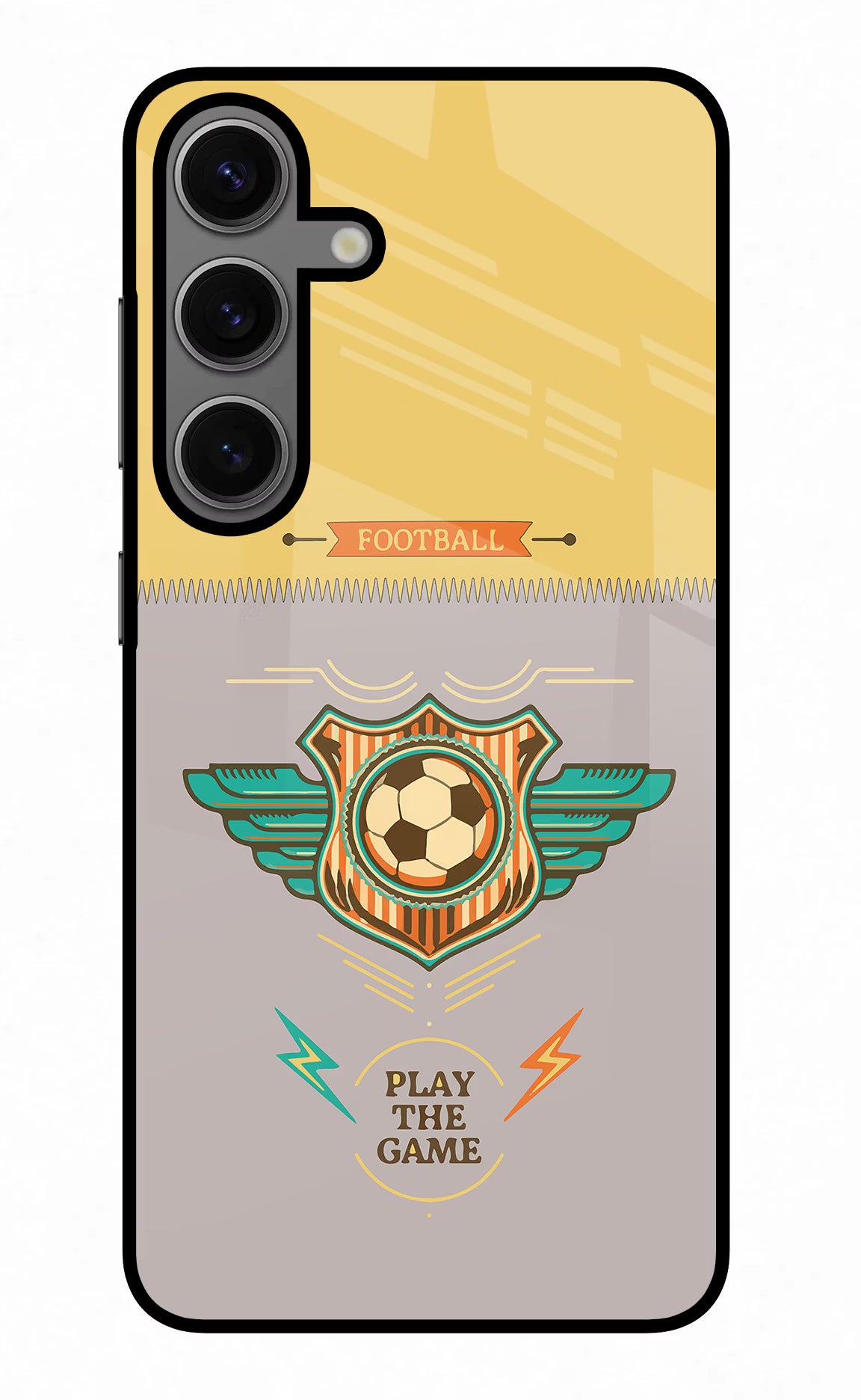 Football Samsung S24 Plus Glass Case - Football Samsung S24 Plus Glass Case Football Samsung S24 Plus Glass Case