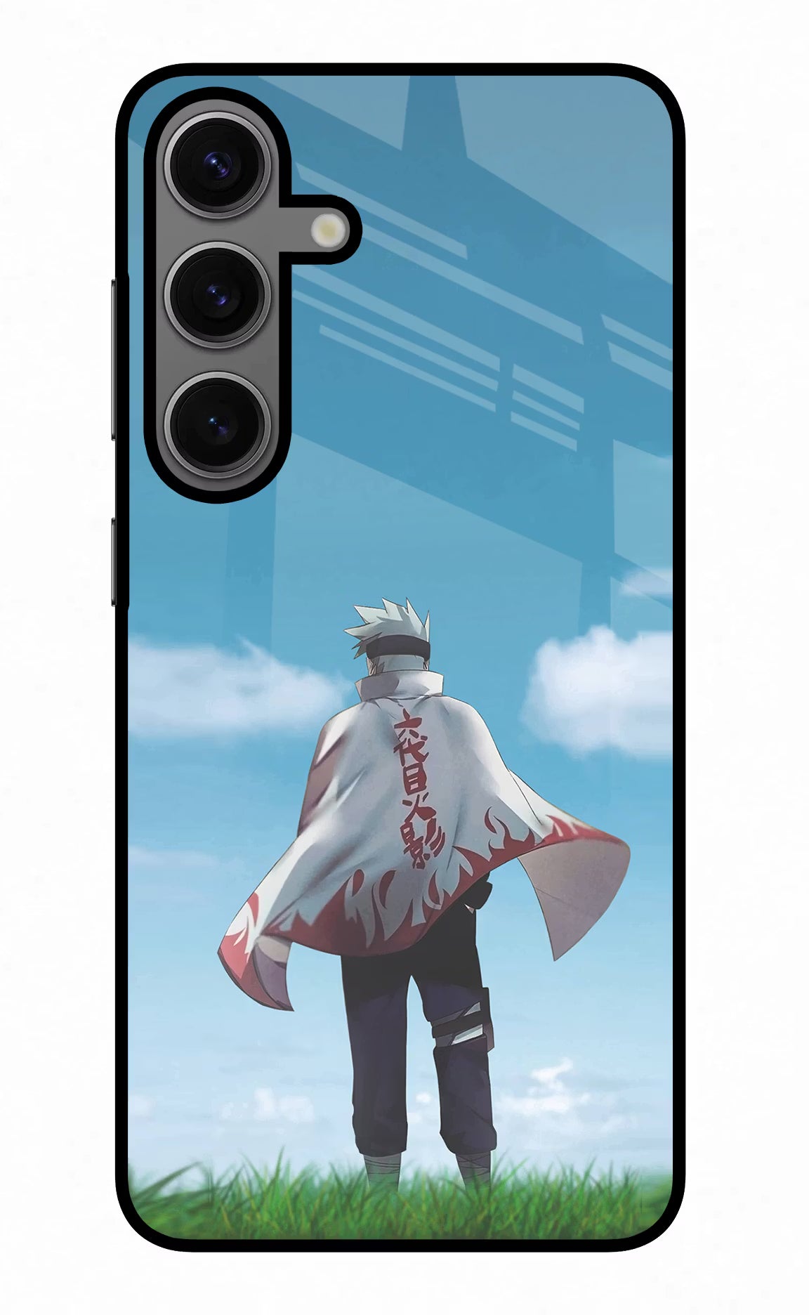 Kakashi Samsung S24 Plus Glass Case - Kakashi Samsung S24 Plus Glass Case Kakashi Samsung S24 Plus Glass Case