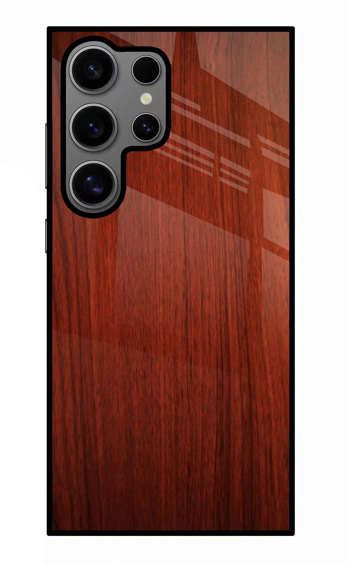 Wooden Plain Pattern Samsung S24 Ultra Glass Case - Wooden Plain Pattern Samsung S24 Ultra Glass Case Wooden Plain Pattern Samsung S24 Ultra Glass Case