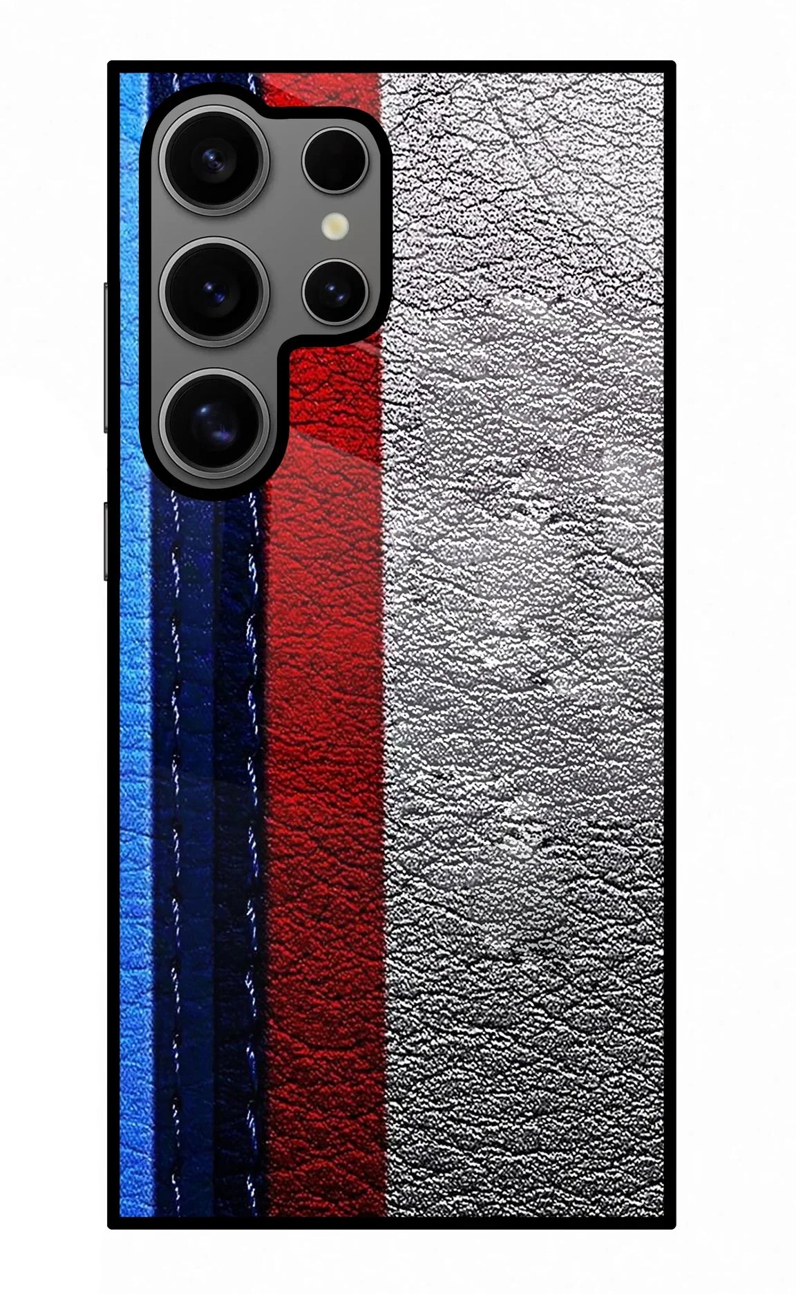 BMW Stripes Samsung S24 Ultra Glass Case - BMW Stripes Samsung S24 Ultra Glass Case BMW Stripes Samsung S24 Ultra Glass Case