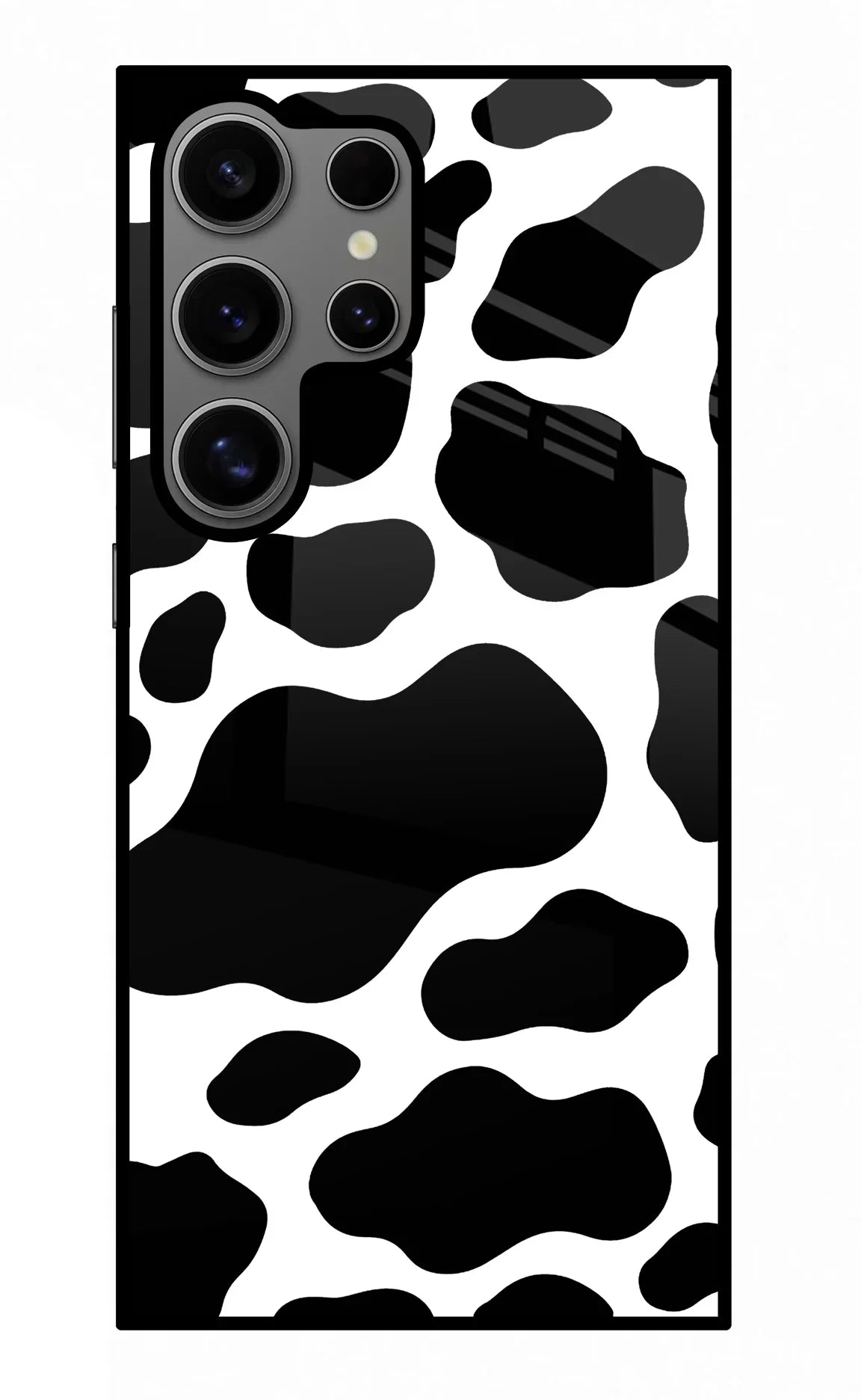 Cow Spots Samsung S24 Ultra Glass Case - Cow Spots Samsung S24 Ultra Glass Case Cow Spots Samsung S24 Ultra Glass Case