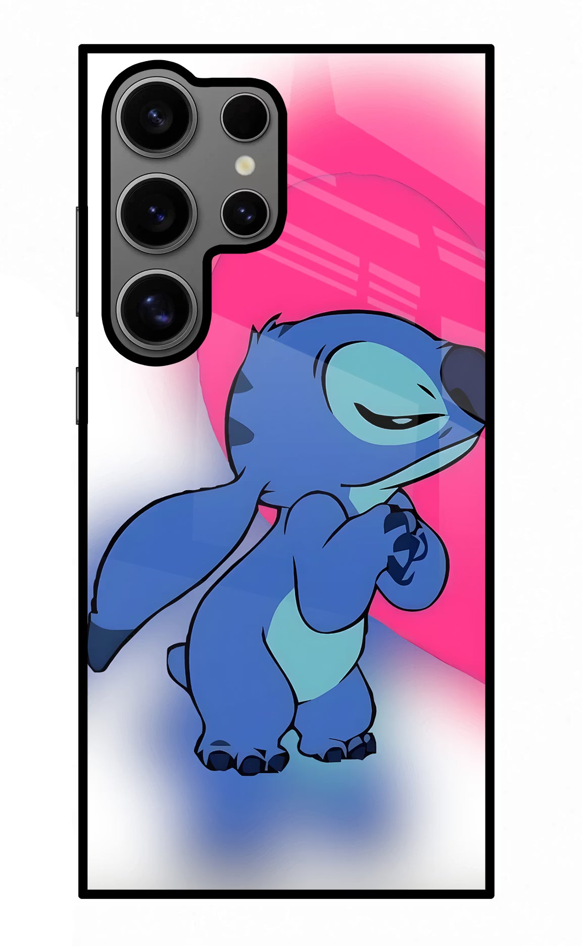 Stitch Hug Samsung S24 Ultra Glass Case - Stitch Hug Samsung S24 Ultra Glass Case Stitch Hug Samsung S24 Ultra Glass Case
