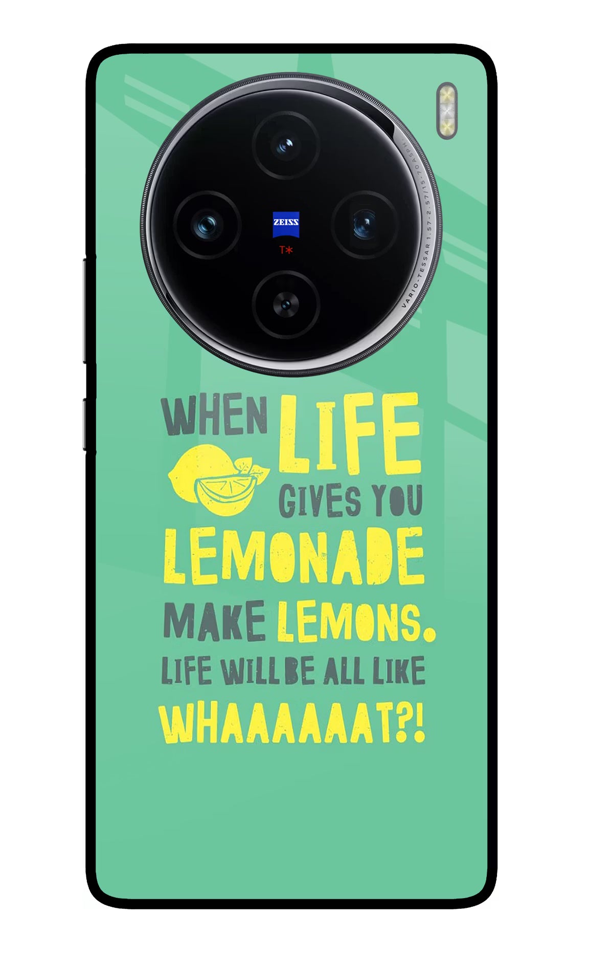 Quote Vivo X100 Glass Case - Quote Vivo X100 Glass Case Quote Vivo X100 Glass Case