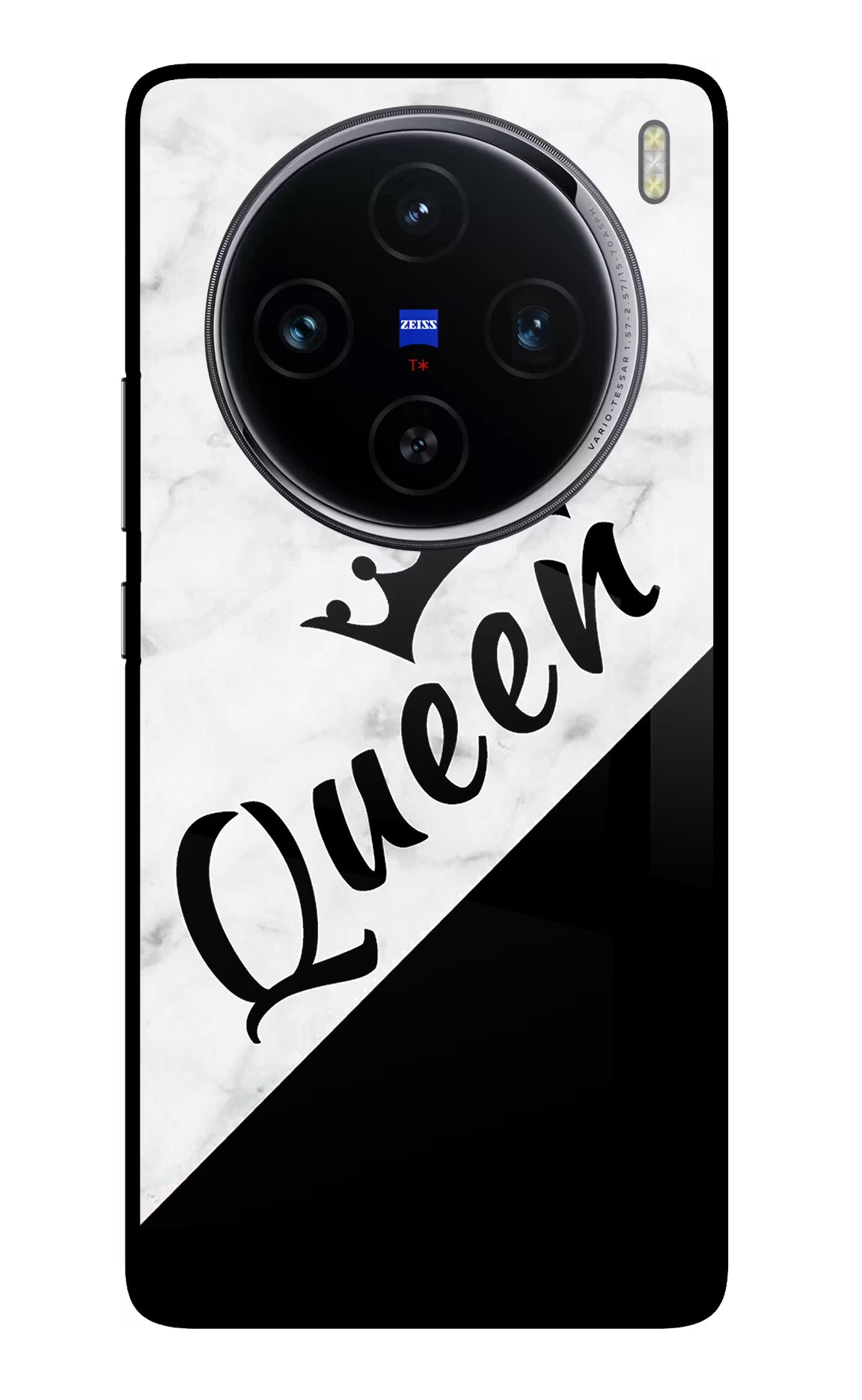 Queen Vivo X100 Glass Case - Queen Vivo X100 Glass Case Queen Vivo X100 Glass Case