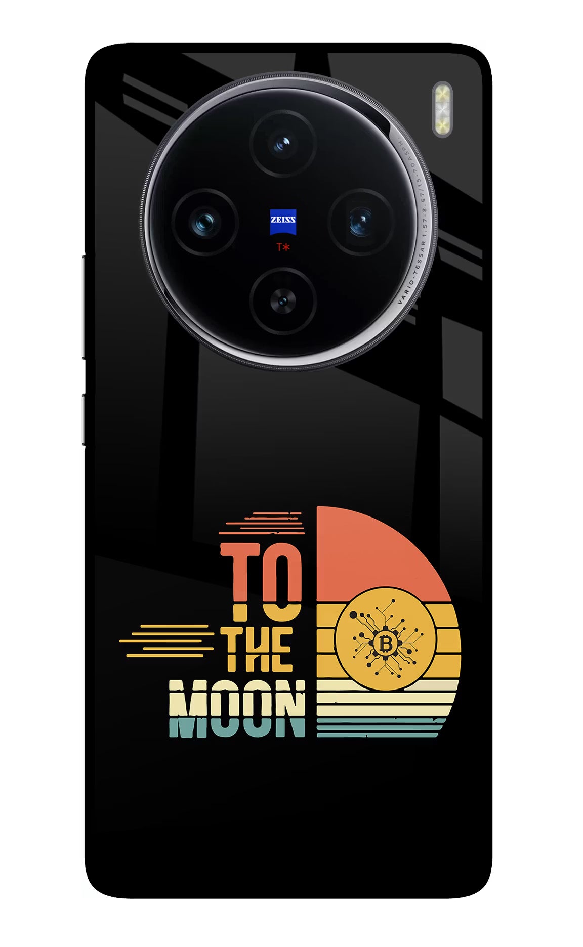 To the Moon Vivo X100 Glass Case - To the Moon Vivo X100 Glass Case To the Moon Vivo X100 Glass Case