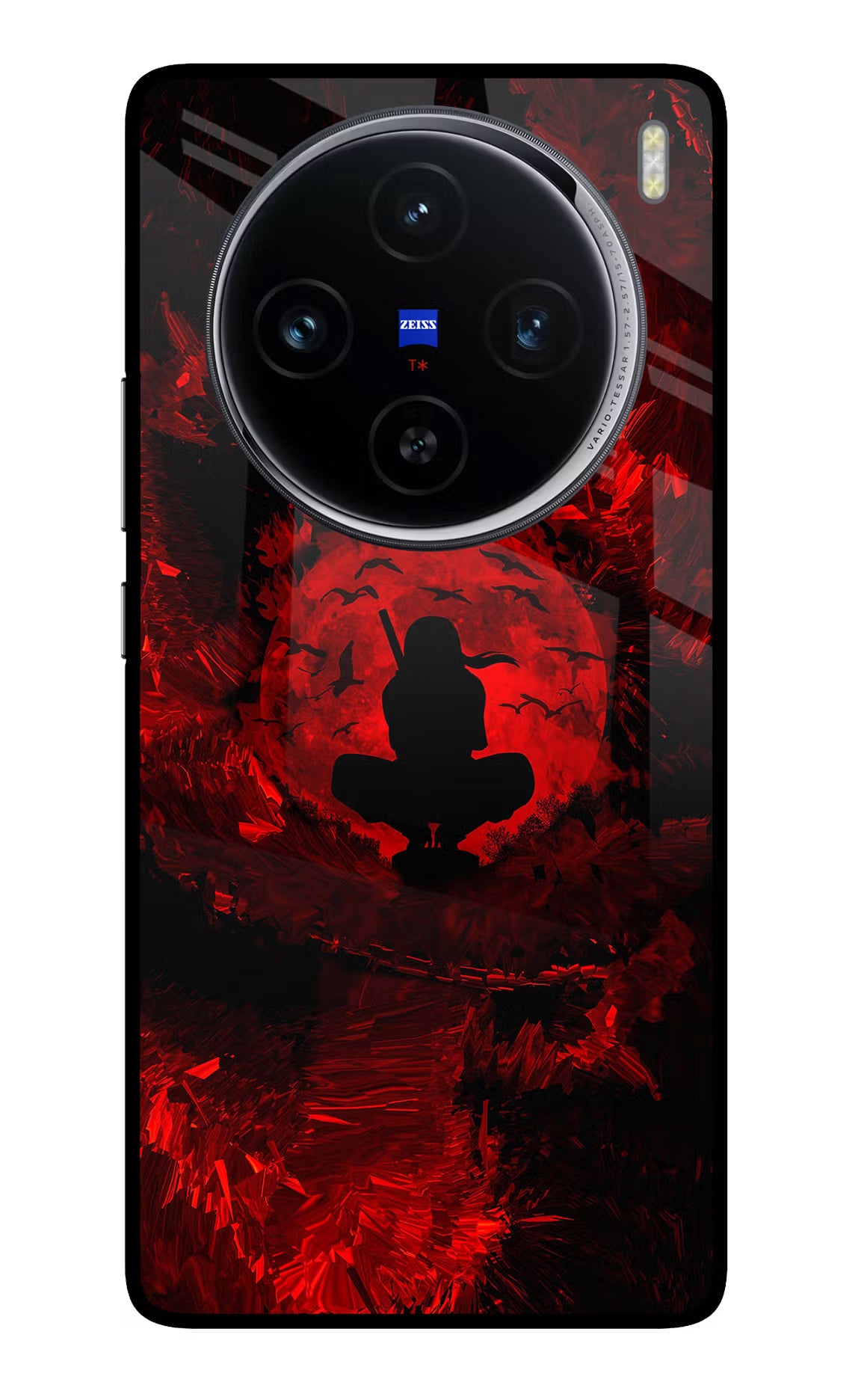 Itachi Uchiha Vivo X100 Glass Case - Itachi Uchiha Vivo X100 Glass Case Itachi Uchiha Vivo X100 Glass Case