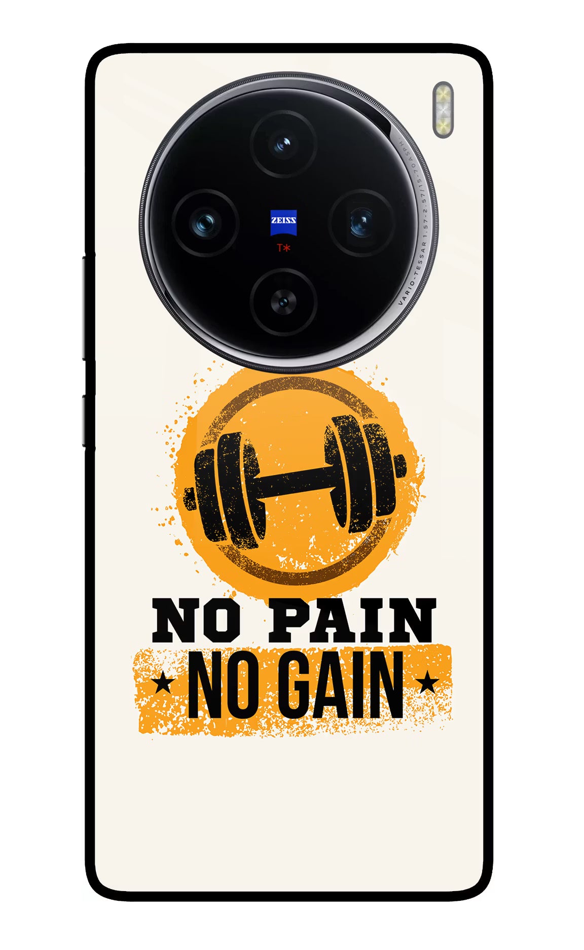 No Pain No Gain Vivo X100 Glass Case - No Pain No Gain Vivo X100 Glass Case No Pain No Gain Vivo X100 Glass Case
