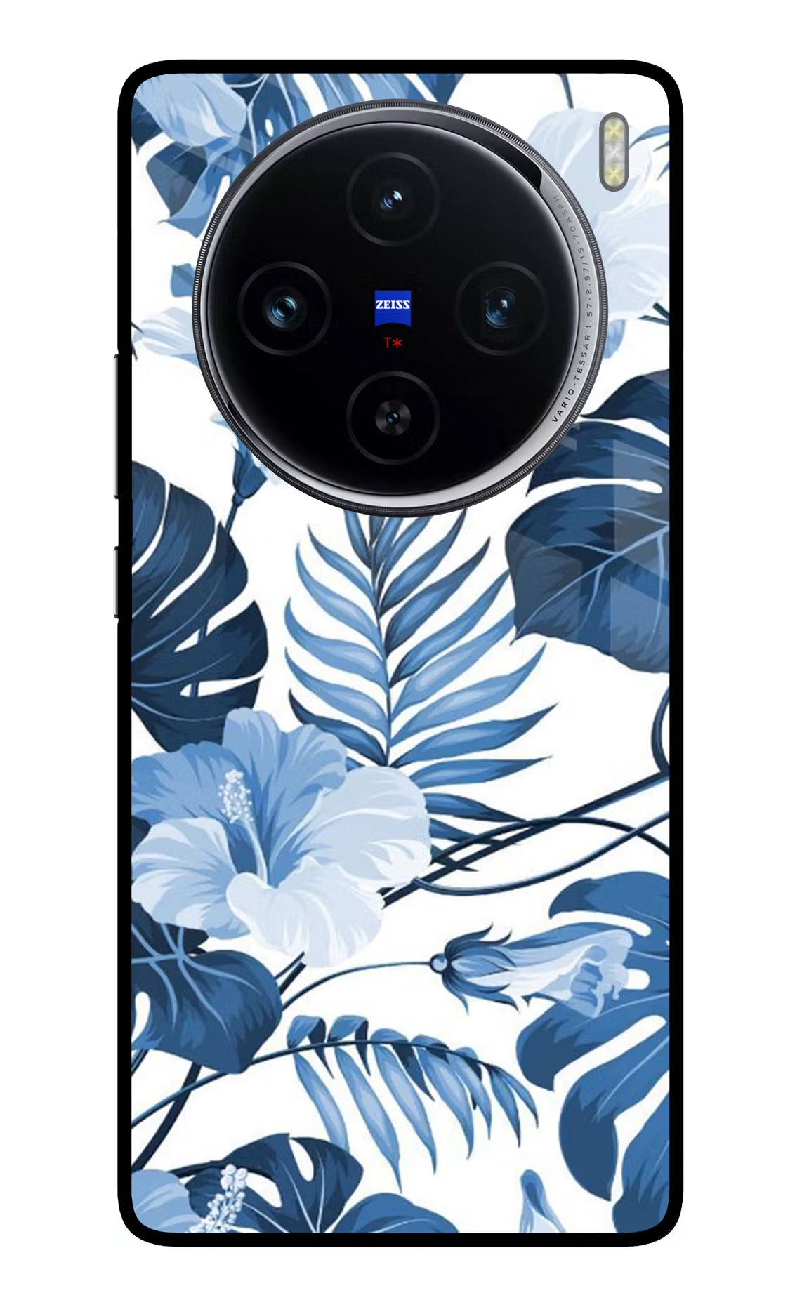 Fabric Art Vivo X100 Glass Case - Fabric Art Vivo X100 Glass Case Fabric Art Vivo X100 Glass Case
