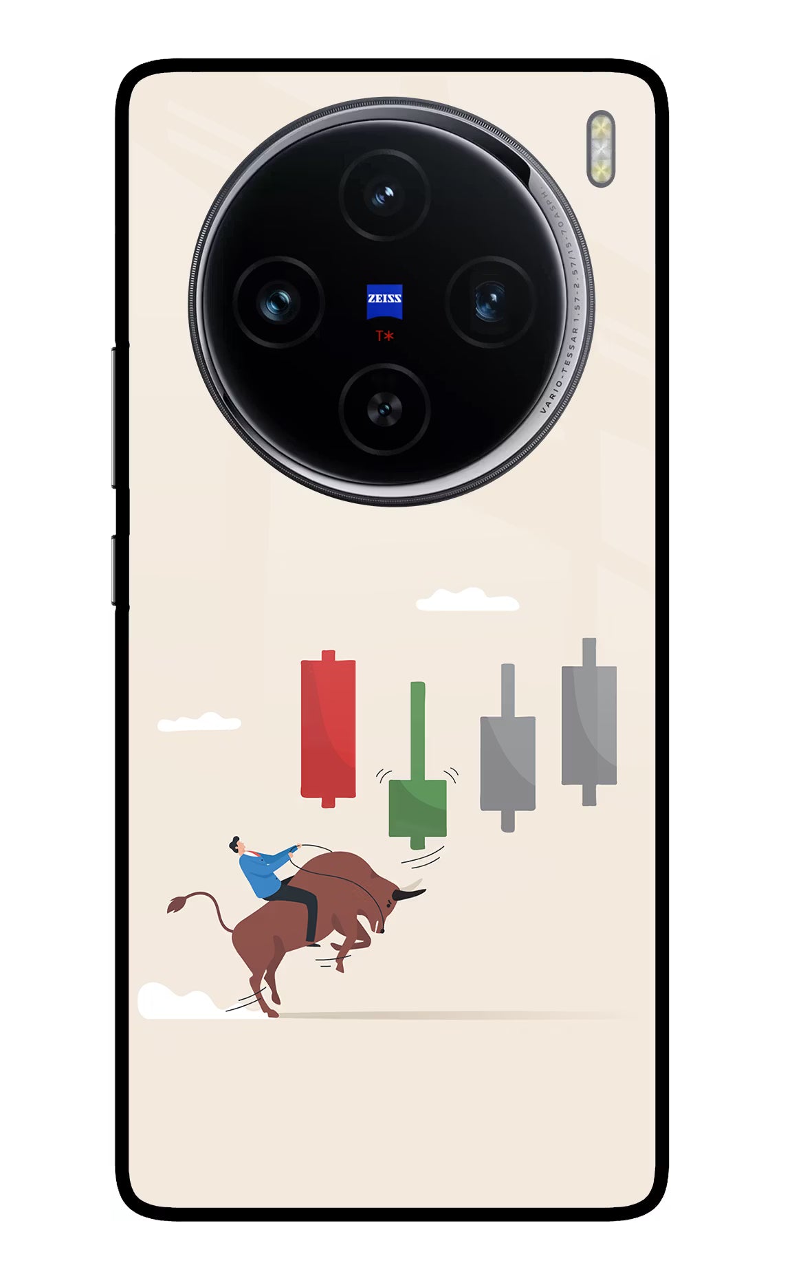 Bull Trading Momentum Vivo X100 Glass Case - Bull Trading Momentum Vivo X100 Glass Case Bull Trading Momentum Vivo X100 Glass Case