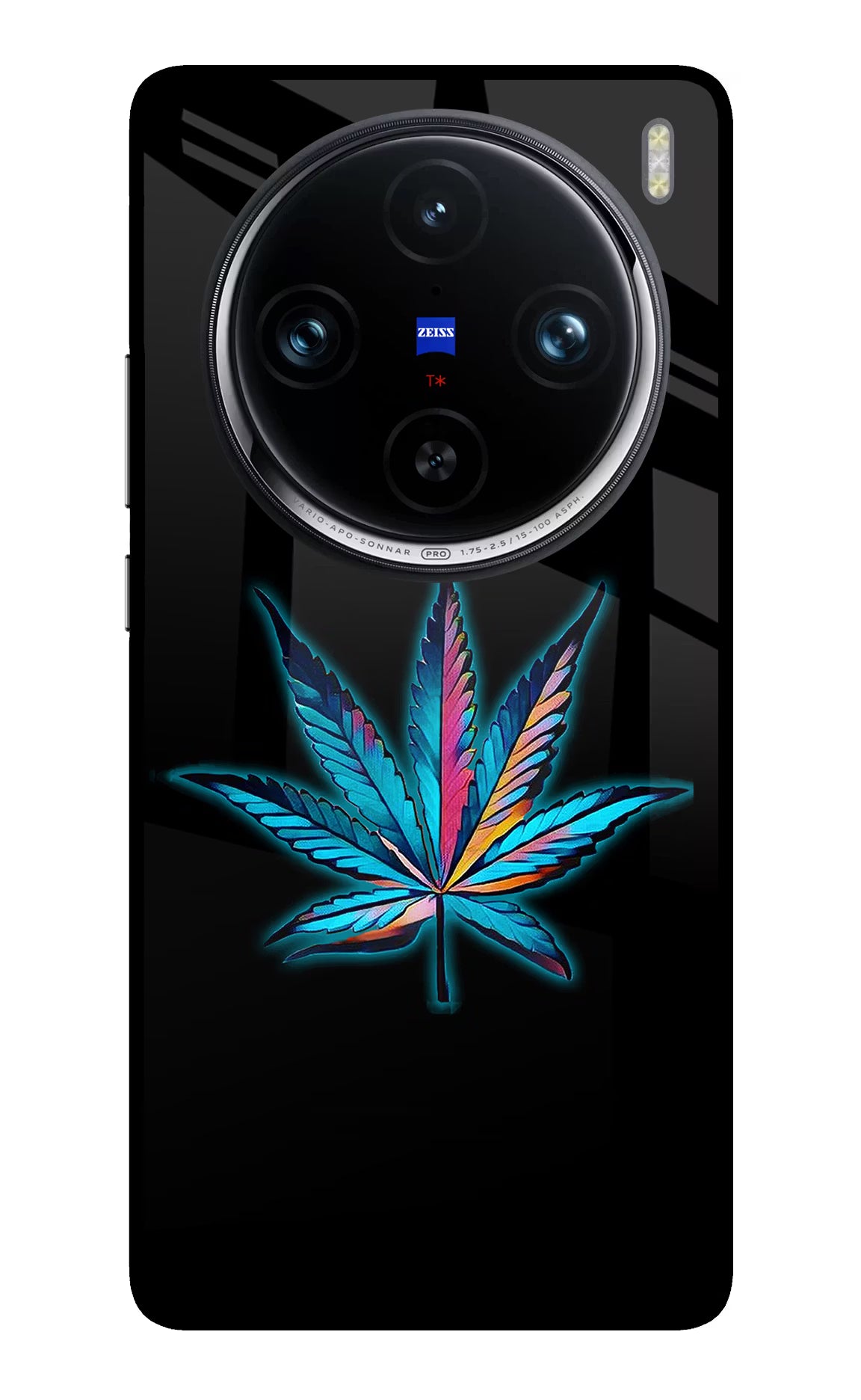 Weed Vivo X100 Pro Glass Case - Weed Vivo X100 Pro Glass Case Weed Vivo X100 Pro Glass Case