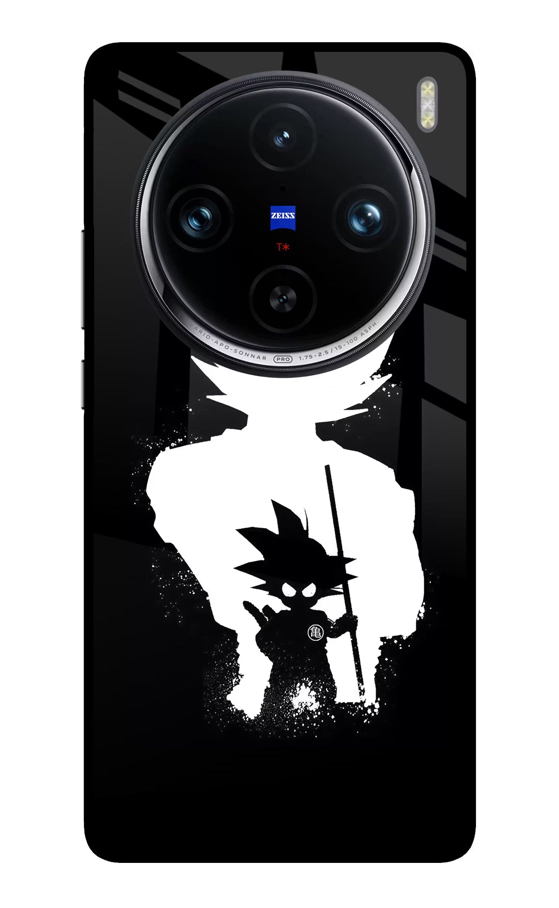 Goku Shadow Vivo X100 Pro Glass Case - Goku Shadow Vivo X100 Pro Glass Case Goku Shadow Vivo X100 Pro Glass Case