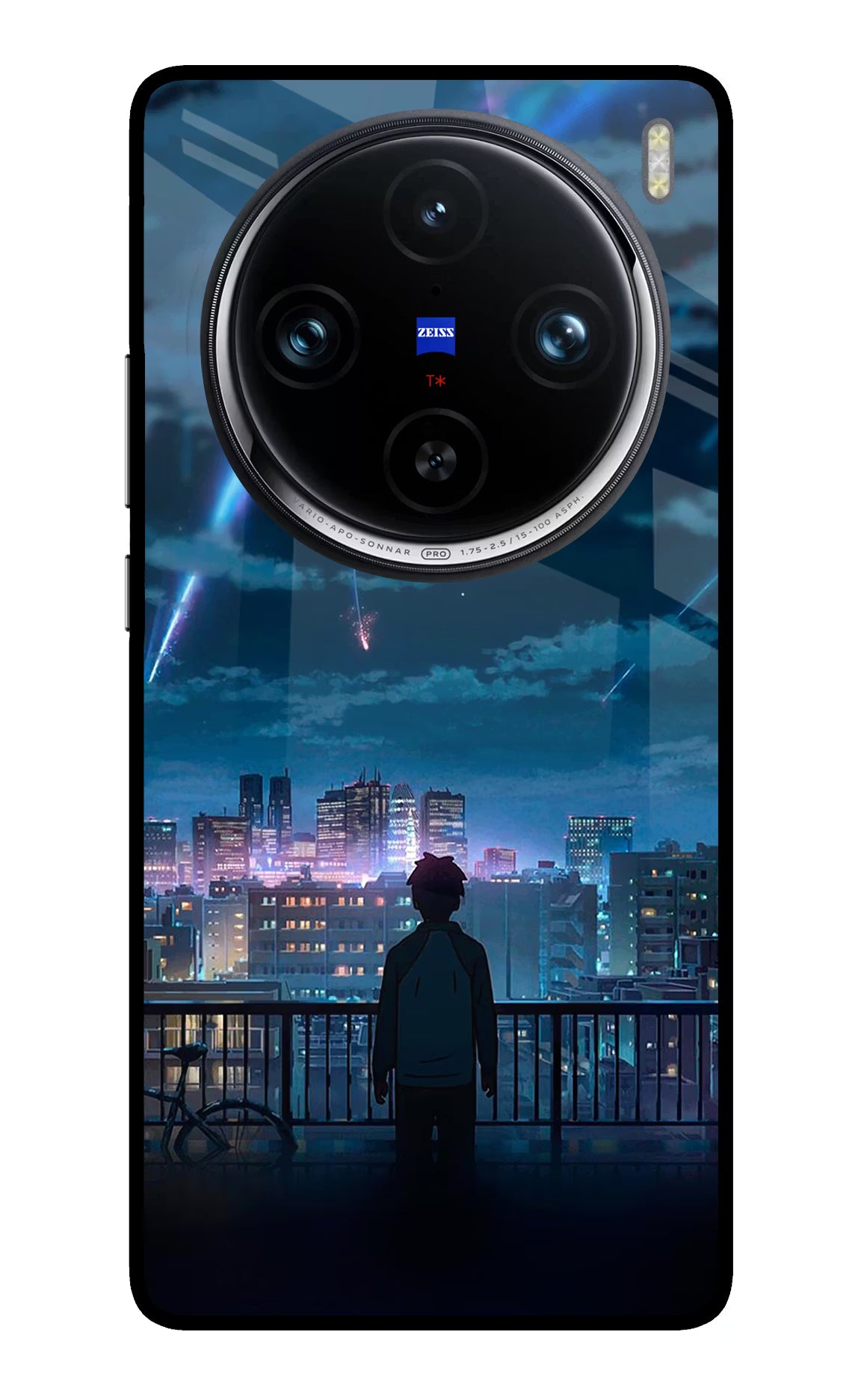 Anime Vivo X100 Pro Back Cover - Anime Vivo X100 Pro Glass Case Back Cover by Casekaro Anime Vivo X100 Pro Glass Case Back Cover by Casekaro