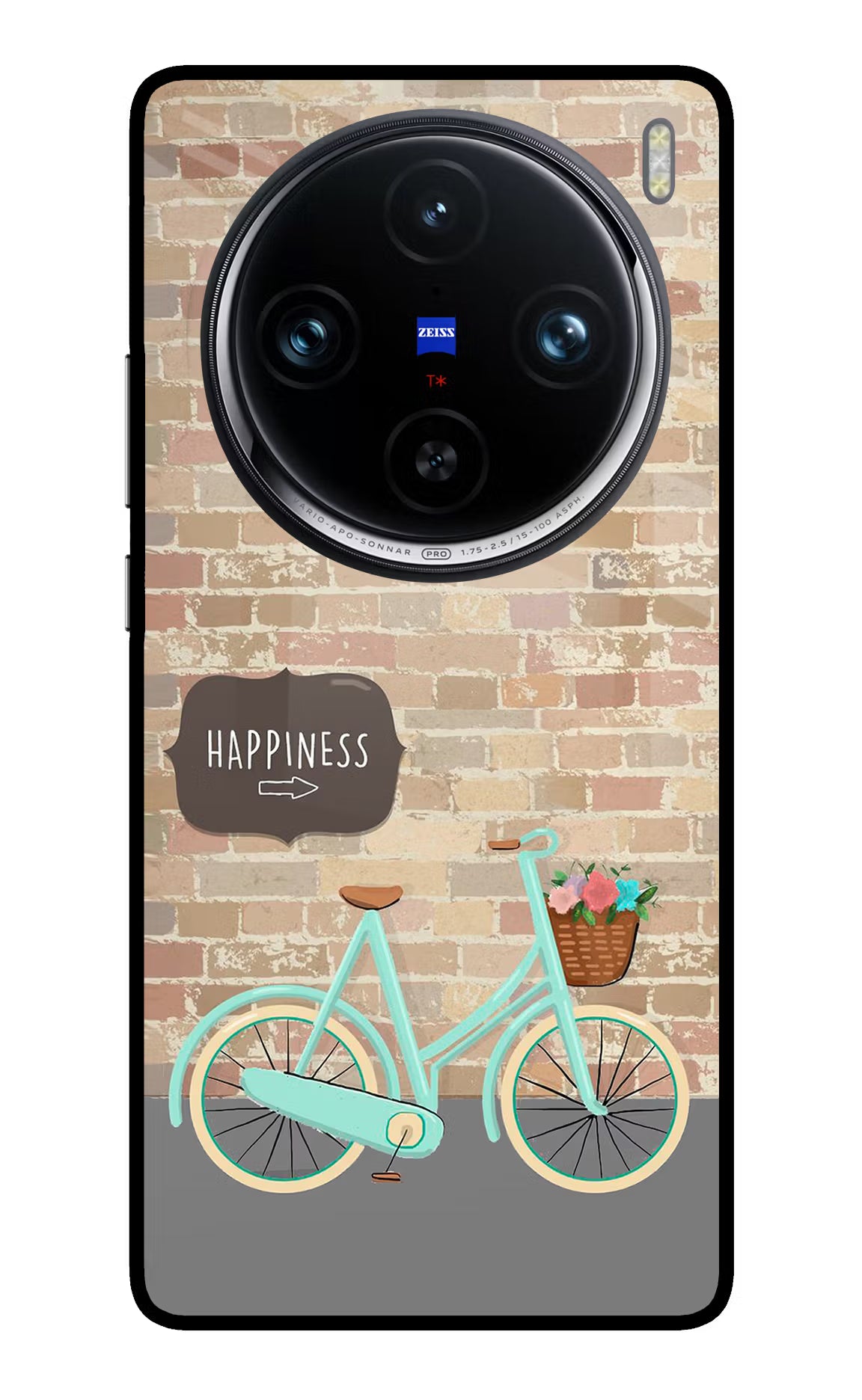 Happiness Artwork Vivo X100 Pro Back Cover - Happiness Artwork Vivo X100 Pro Glass Case Back Cover by Casekaro Happiness Artwork Vivo X100 Pro Glass Case Back Cover by Casekaro