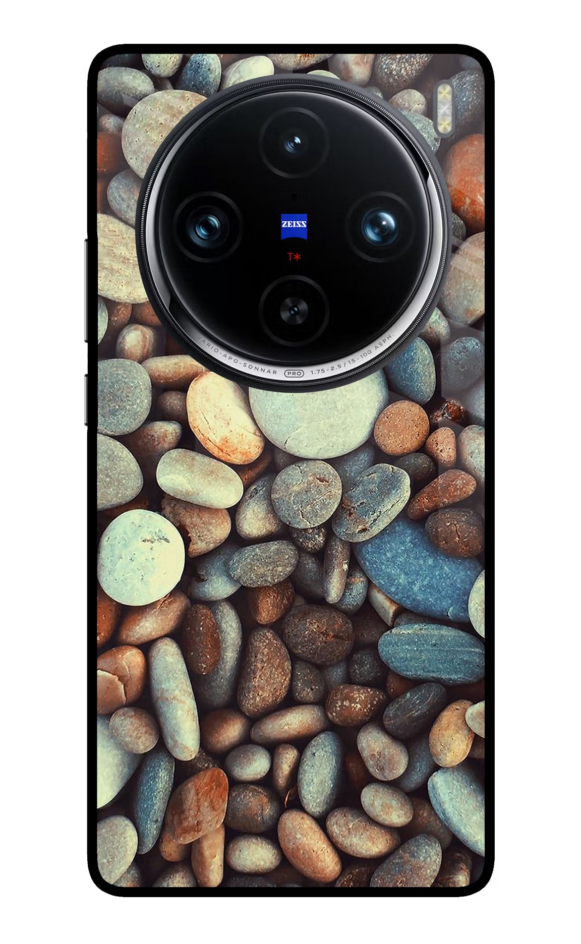 Pebble Vivo X100 Pro Glass Case - Pebble Vivo X100 Pro Glass Case Pebble Vivo X100 Pro Glass Case