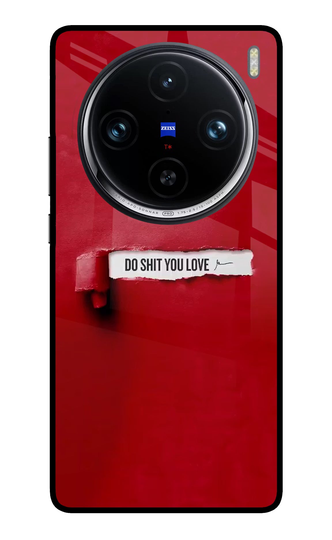 Do Shit You Love Vivo X100 Pro Back Cover - Do Shit You Love Vivo X100 Pro Glass Case Back Cover by Casekaro Do Shit You Love Vivo X100 Pro Glass Case Back Cover by Casekaro