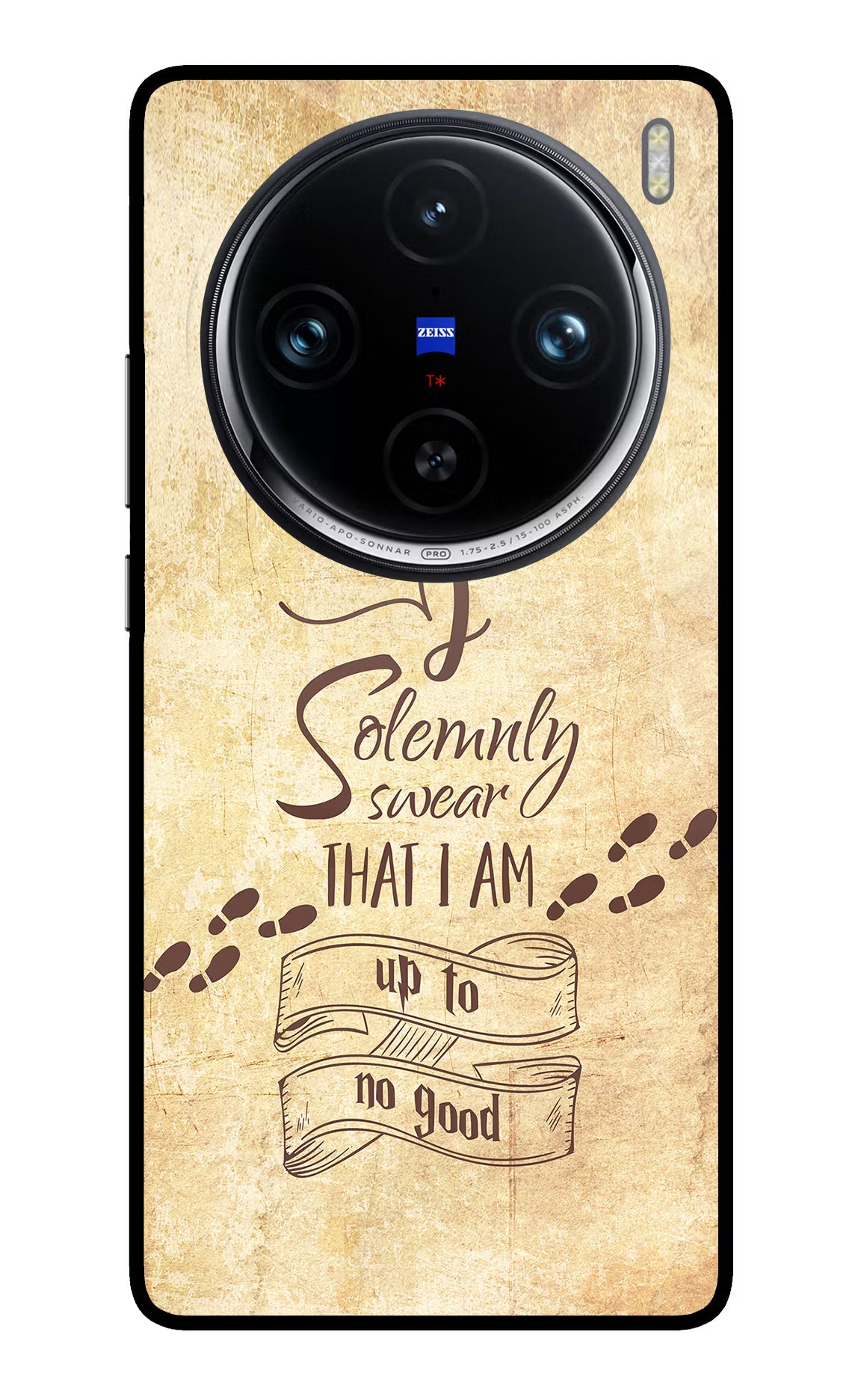 I Solemnly swear that i up to no good Vivo X100 Pro Glass Case - I Solemnly swear that i up to no good Vivo X100 Pro Glass Case I Solemnly swear that i up to no good Vivo X100 Pro Glass Case