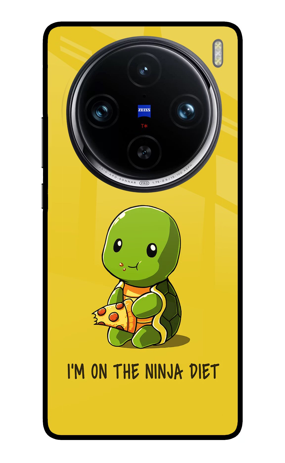 I'm on Ninja Diet Vivo X100 Pro Back Cover - I'm on Ninja Diet Vivo X100 Pro Glass Case Back Cover by Casekaro I'm on Ninja Diet Vivo X100 Pro Glass Case Back Cover by Casekaro