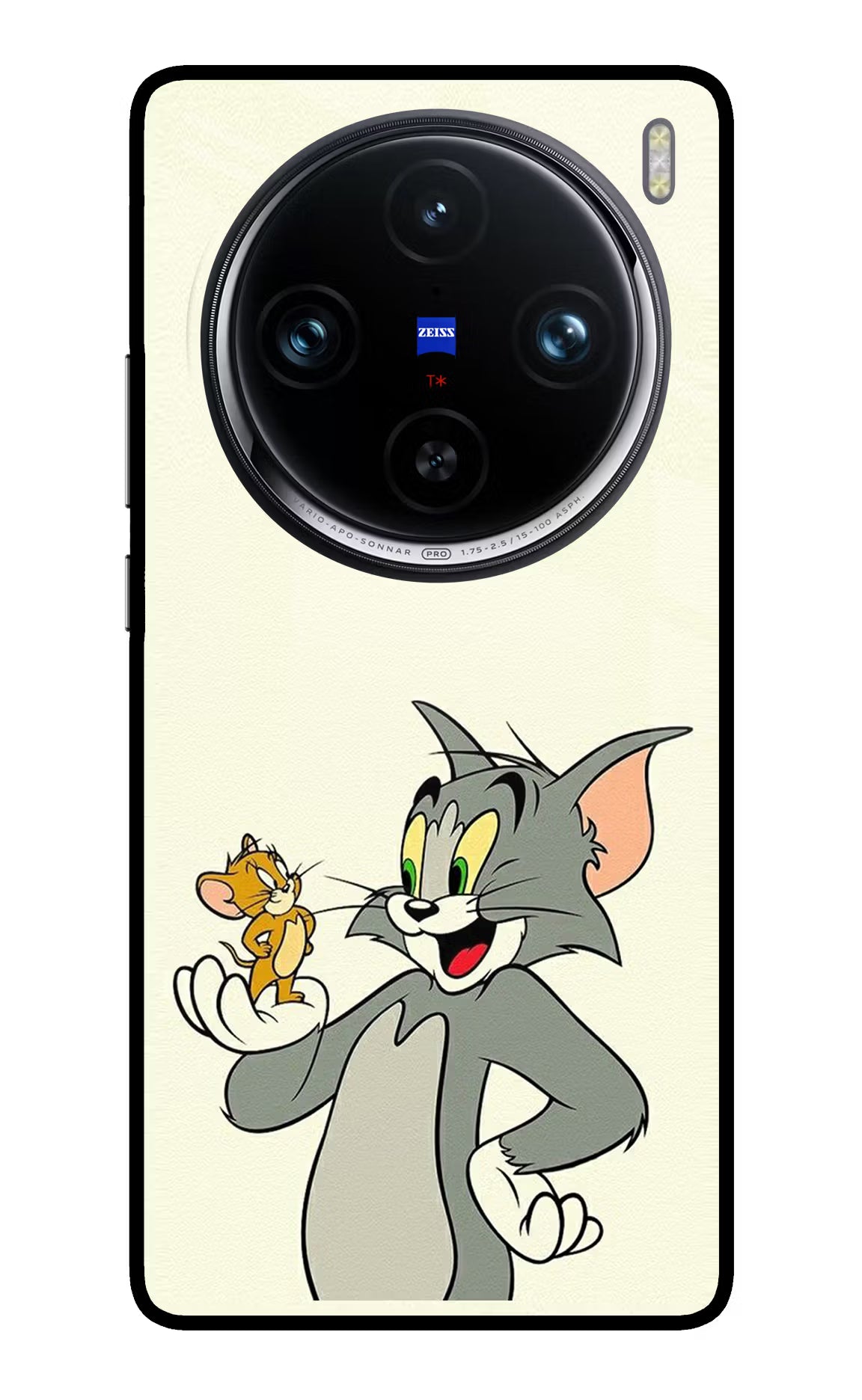 Tom & Jerry Vivo X100 Pro Back Cover - Tom & Jerry Vivo X100 Pro Glass Case Back Cover by Casekaro Tom & Jerry Vivo X100 Pro Glass Case Back Cover by Casekaro