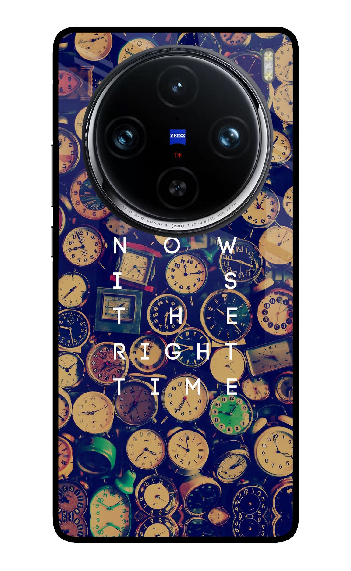 Now is the Right Time Quote Vivo X100 Pro Glass Case - Now is the Right Time Quote Vivo X100 Pro Glass Case Now is the Right Time Quote Vivo X100 Pro Glass Case