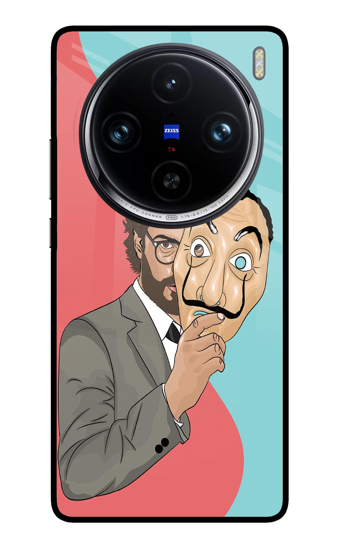 Professor Vivo X100 Pro Glass Case - Professor Vivo X100 Pro Glass Case Professor Vivo X100 Pro Glass Case