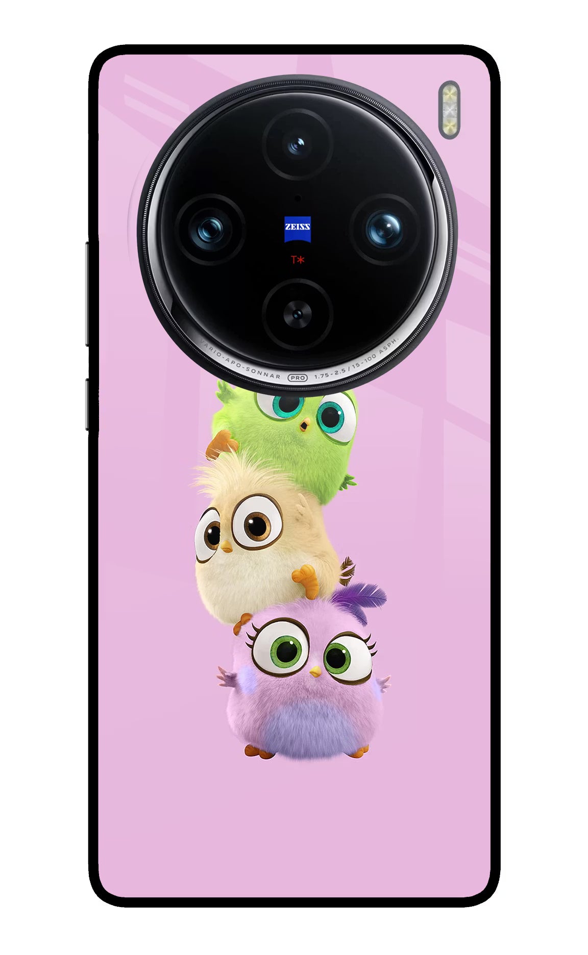 Cute Little Birds Vivo X100 Pro Back Cover - Cute Little Birds Vivo X100 Pro Glass Case Back Cover by Casekaro Cute Little Birds Vivo X100 Pro Glass Case Back Cover by Casekaro