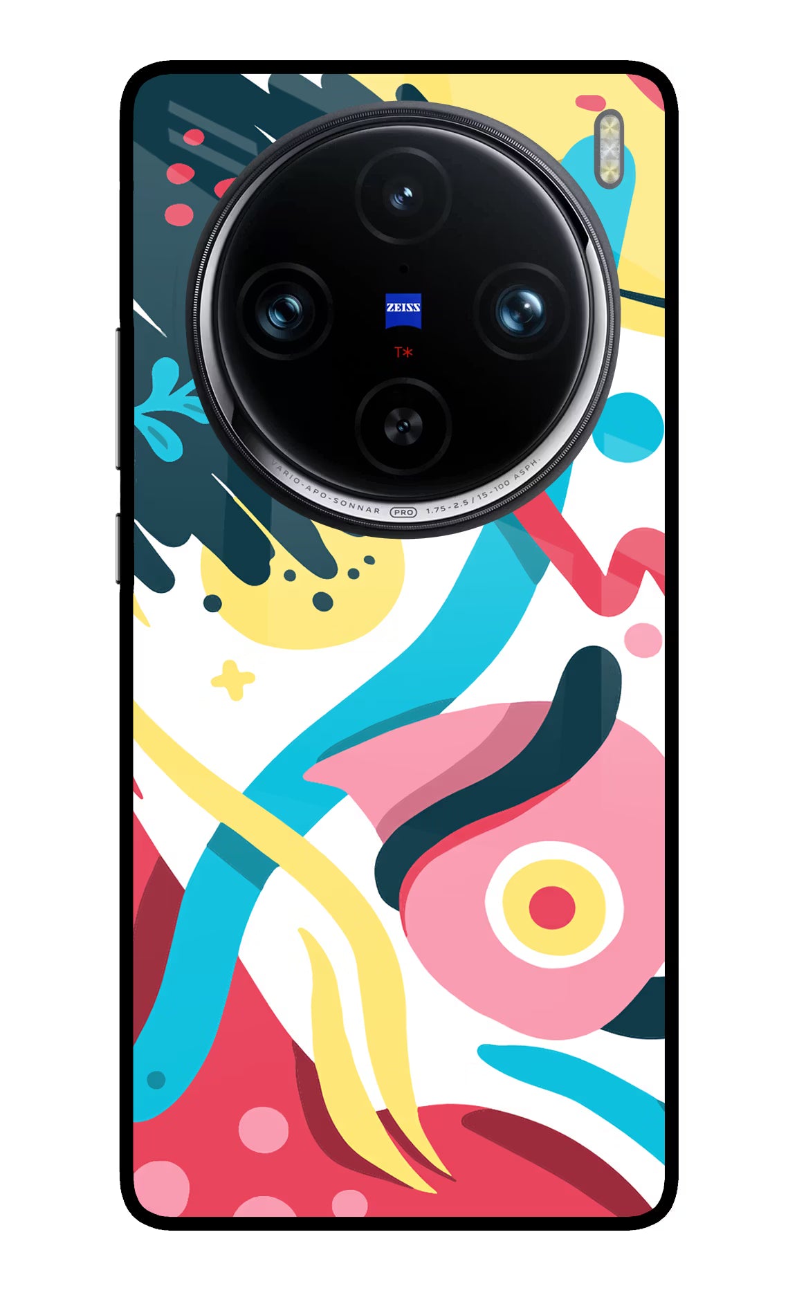 Trippy Vivo X100 Pro Glass Case - Trippy Vivo X100 Pro Glass Case Trippy Vivo X100 Pro Glass Case