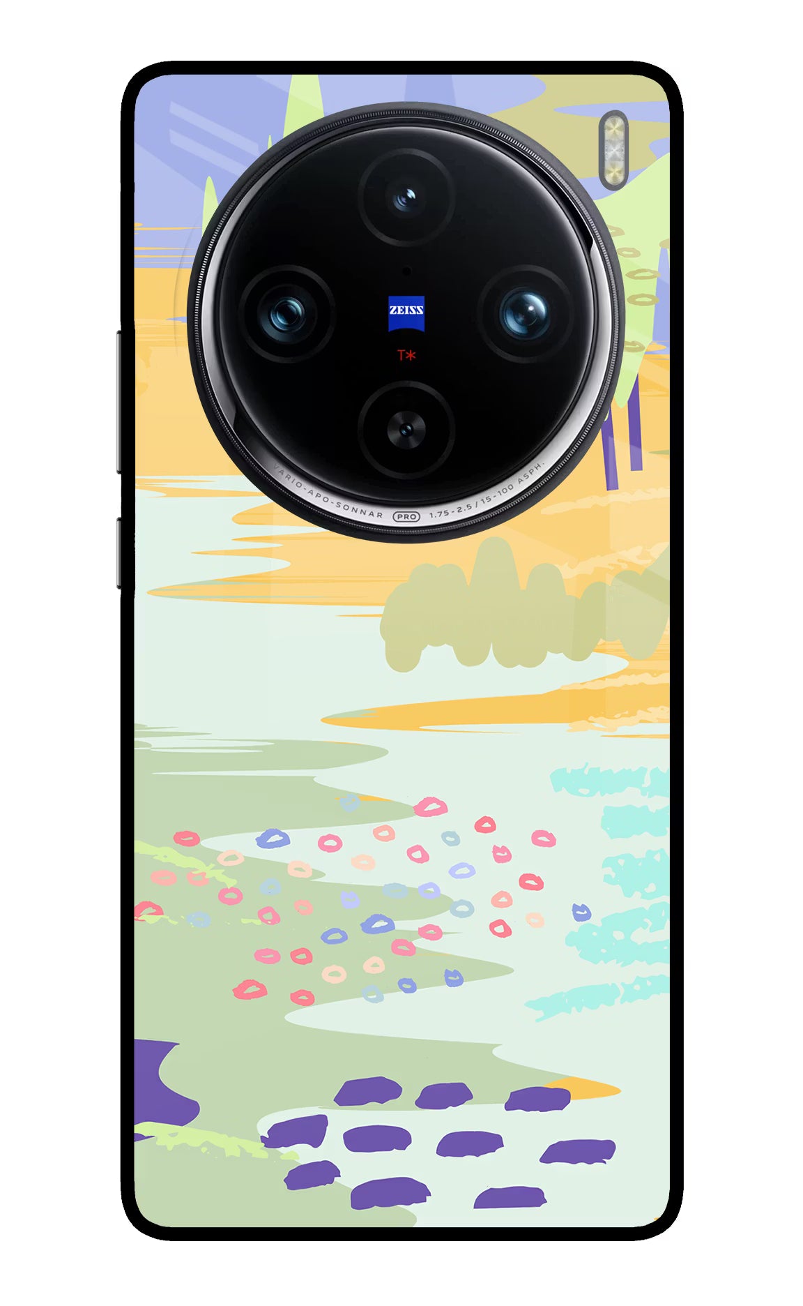 Scenery Vivo X100 Pro Back Cover - Scenery Vivo X100 Pro Glass Case Back Cover by Casekaro Scenery Vivo X100 Pro Glass Case Back Cover by Casekaro