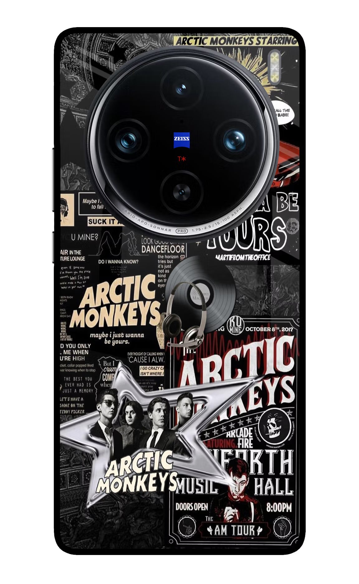 Arctic Monkeys Vivo X100 Pro Glass Case - Arctic Monkeys Vivo X100 Pro Glass Case Arctic Monkeys Vivo X100 Pro Glass Case