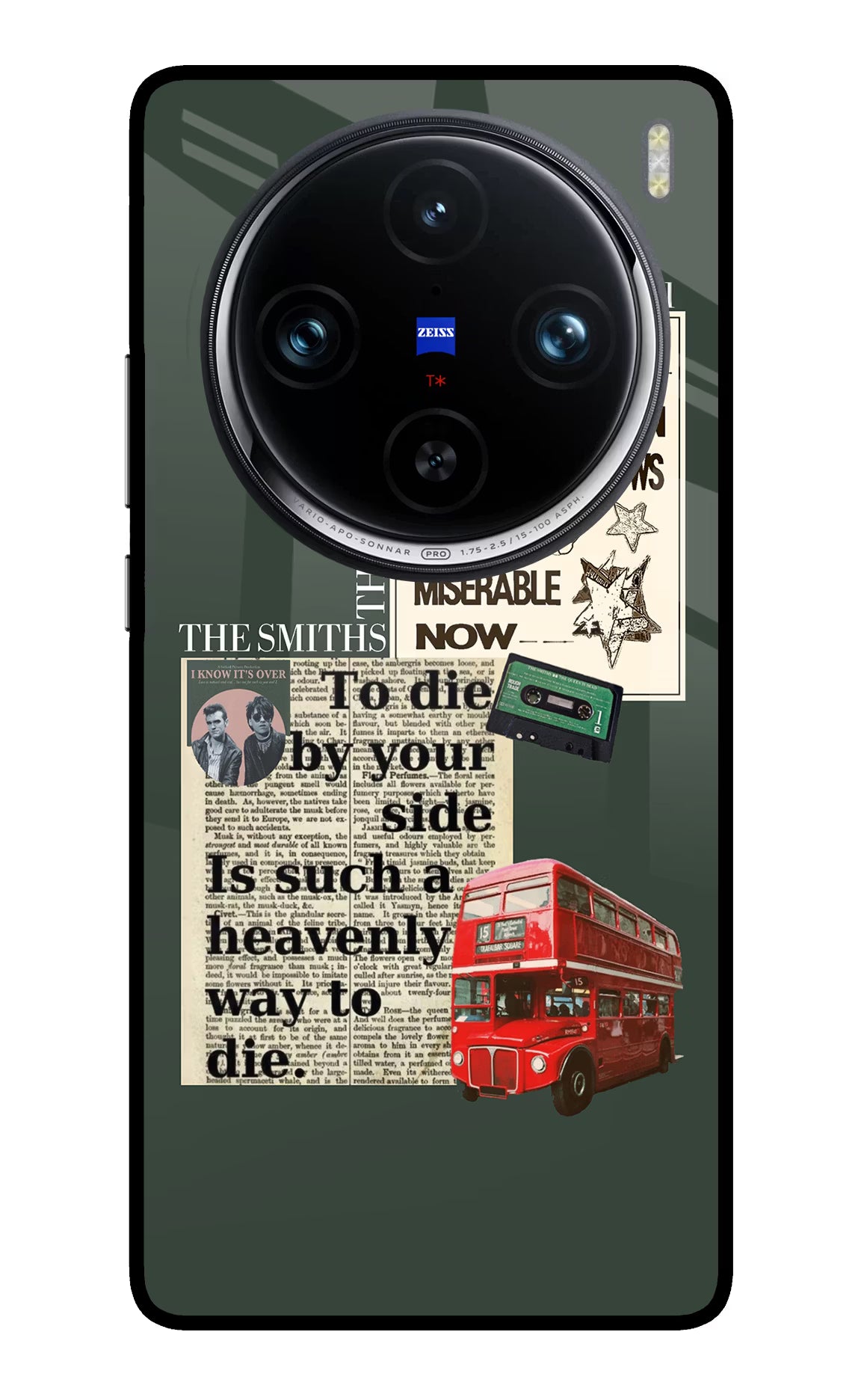 The Smiths Vivo X100 Pro Glass Case - The Smiths Vivo X100 Pro Glass Case The Smiths Vivo X100 Pro Glass Case