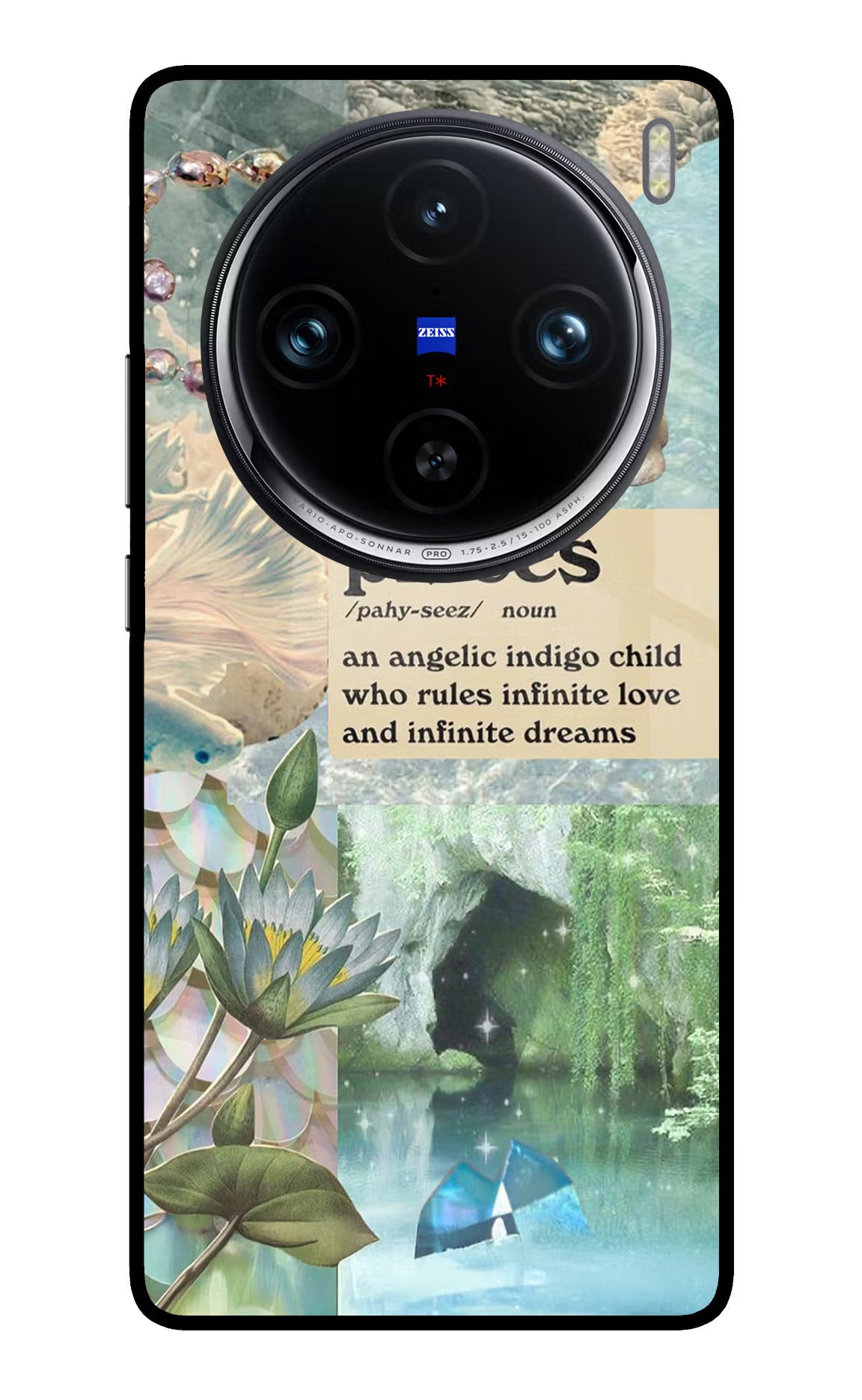 Pisces Zodiac Vivo X100 Pro Glass Case - Pisces Zodiac Vivo X100 Pro Glass Case Pisces Zodiac Vivo X100 Pro Glass Case