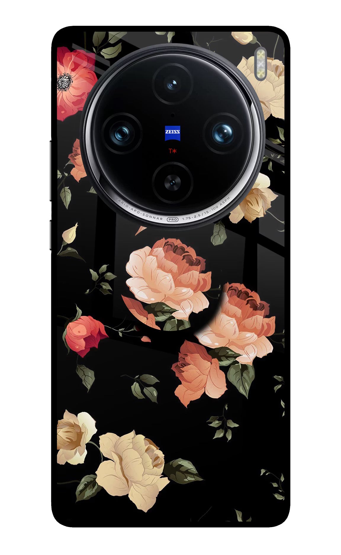 Flowers Vivo X100 Pro Pop Case - Flowers Vivo X100 Pro Pop Case by Casekaro Flowers Vivo X100 Pro Pop Case by Casekaro