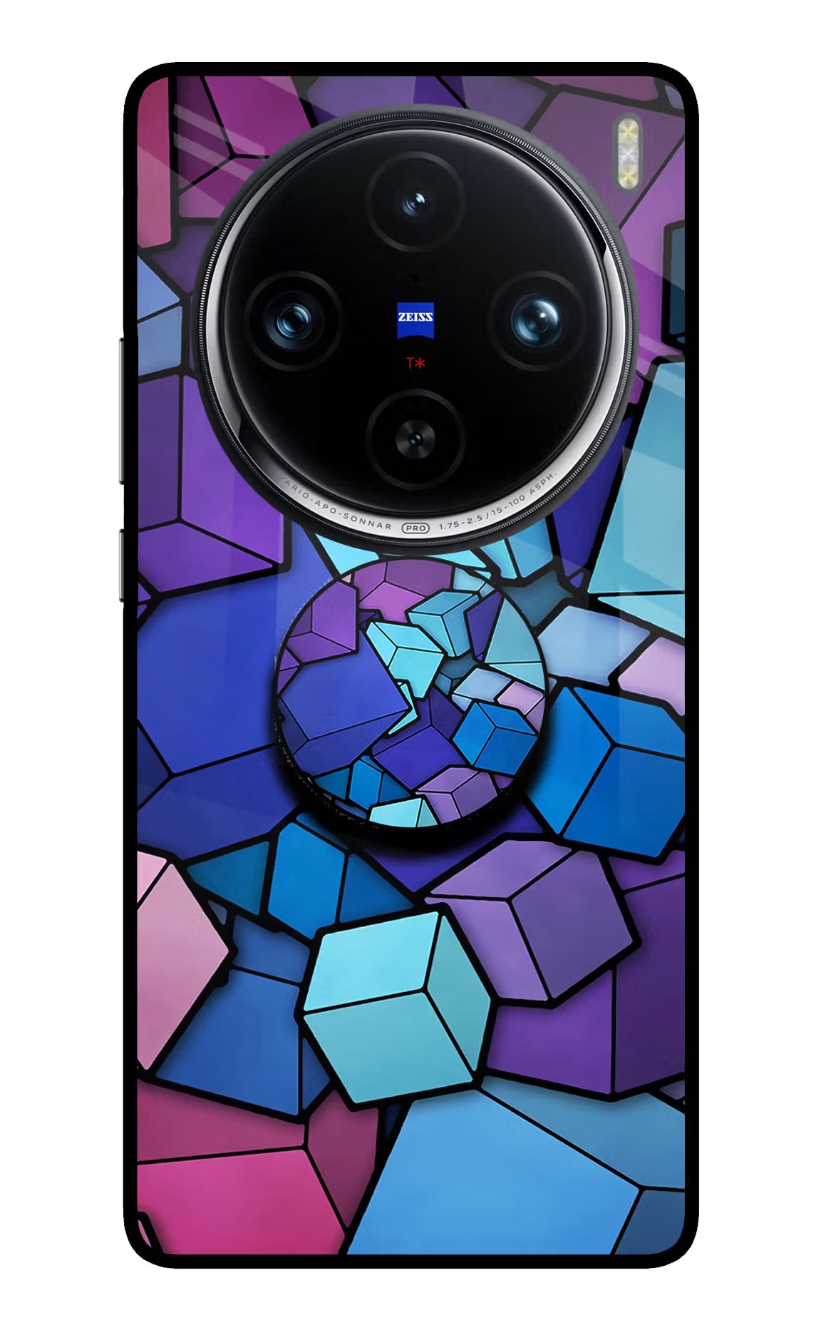 Cubic Abstract Vivo X100 Pro Pop Case by Casekaro