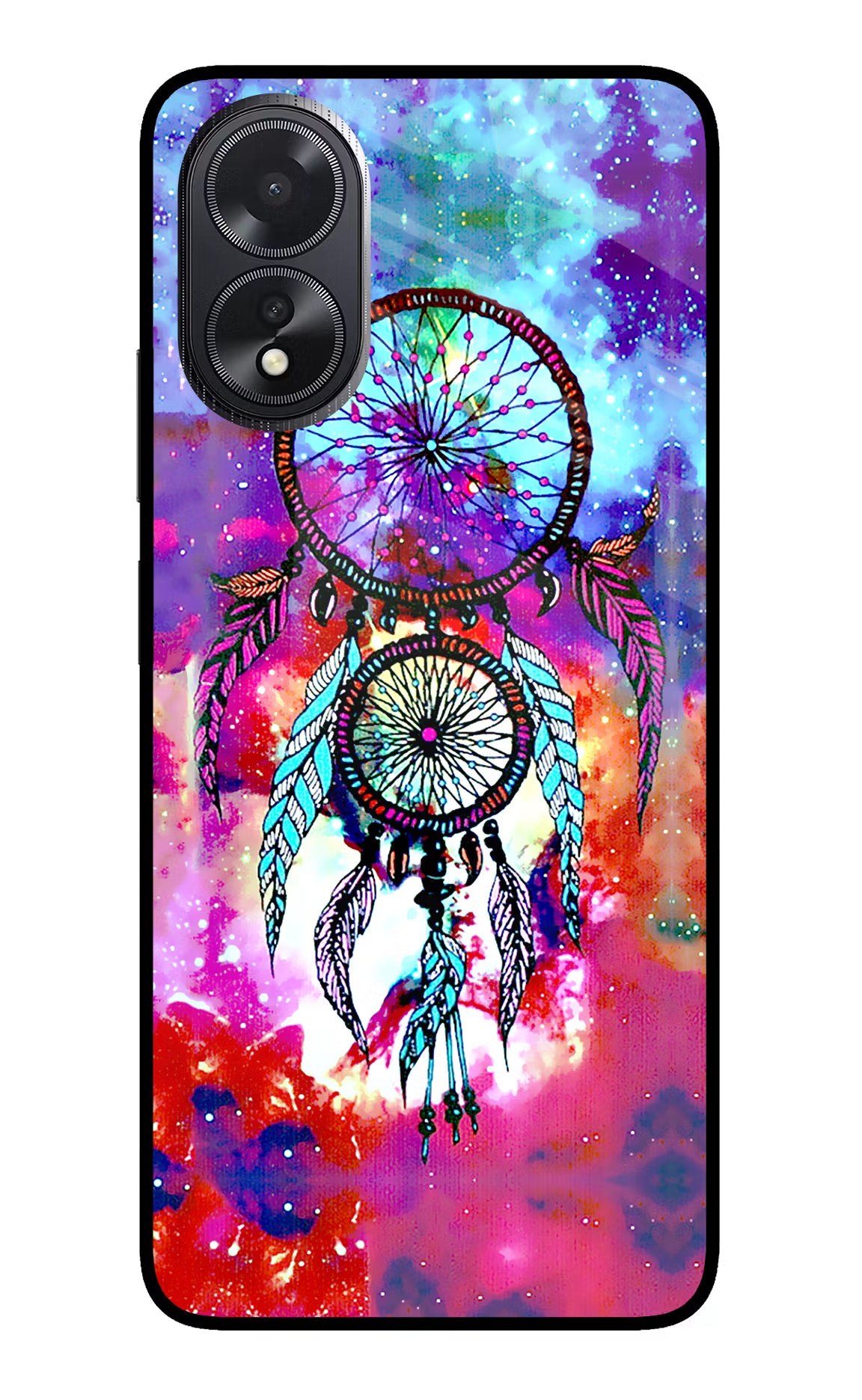 Dream Catcher Abstract Oppo A18/Oppo A38 Glass Case - Dream Catcher Abstract Oppo A18/Oppo A38 Glass Case Dream Catcher Abstract Oppo A18/Oppo A38 Glass Case