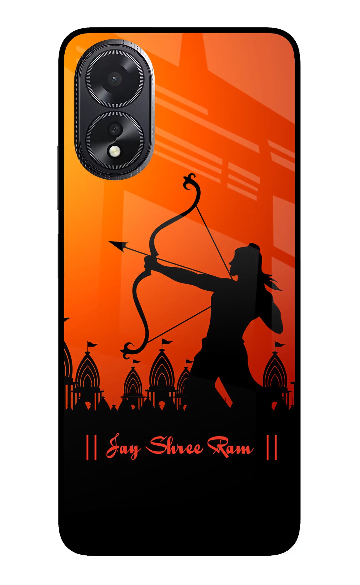 Lord Ram - 4 Oppo A18/Oppo A38 Glass Case - Lord Ram - 4 Oppo A18/Oppo A38 Glass Case Lord Ram - 4 Oppo A18/Oppo A38 Glass Case