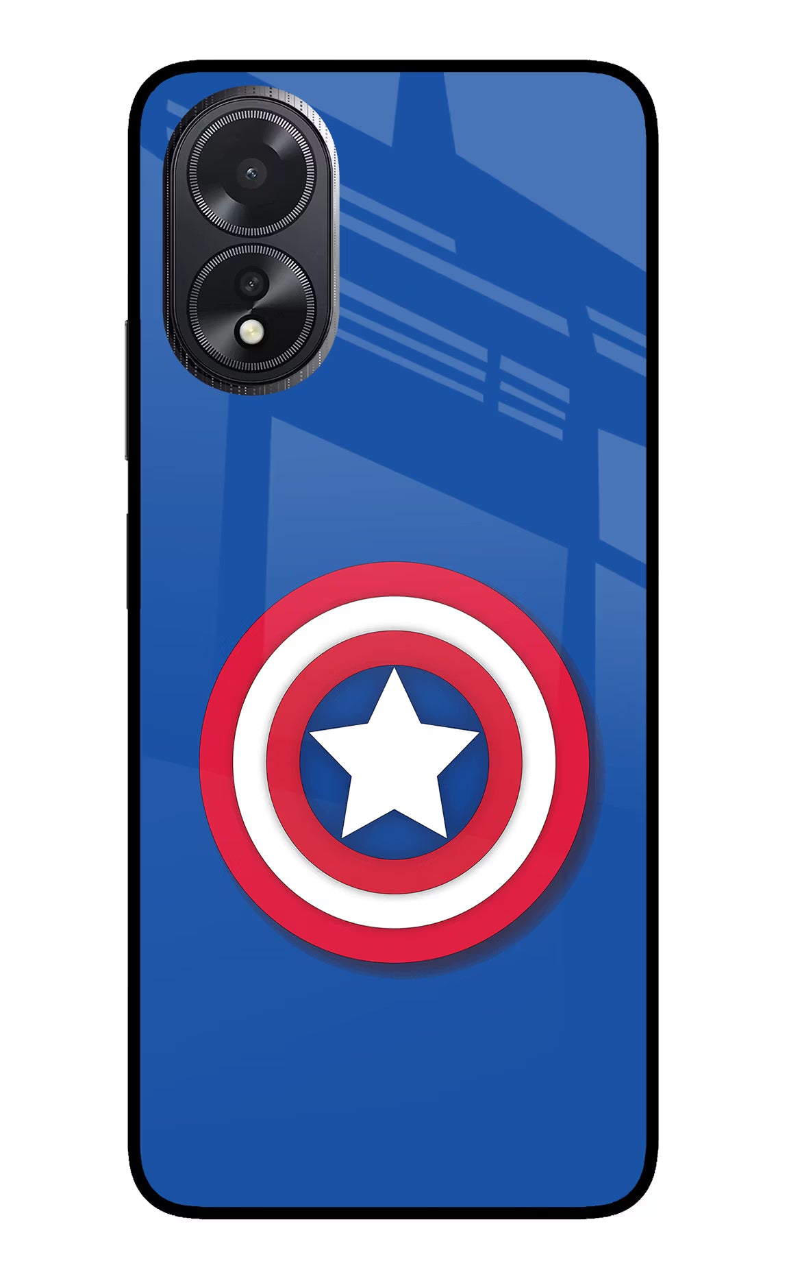 Shield Oppo A18/Oppo A38 Back Cover - Shield Oppo A18/Oppo A38 Glass Case Back Cover by Casekaro Shield Oppo A18/Oppo A38 Glass Case Back Cover by Casekaro