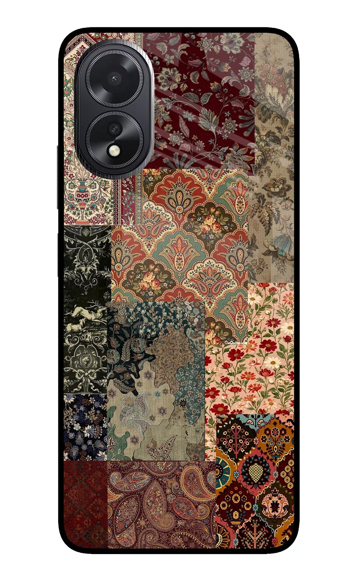 Desi Print Oppo A18/Oppo A38 Glass Case - Desi Print Oppo A18/Oppo A38 Glass Case Desi Print Oppo A18/Oppo A38 Glass Case
