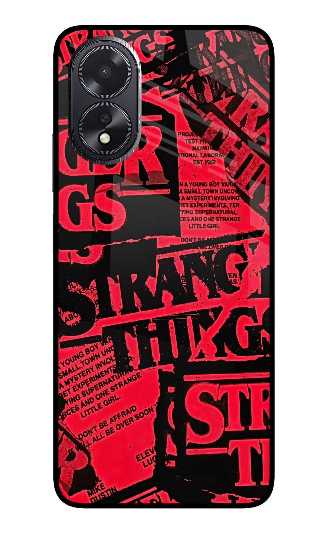 Ordinary Things Oppo A18/Oppo A38 Glass Case - Ordinary Things Oppo A18/Oppo A38 Glass Case Ordinary Things Oppo A18/Oppo A38 Glass Case