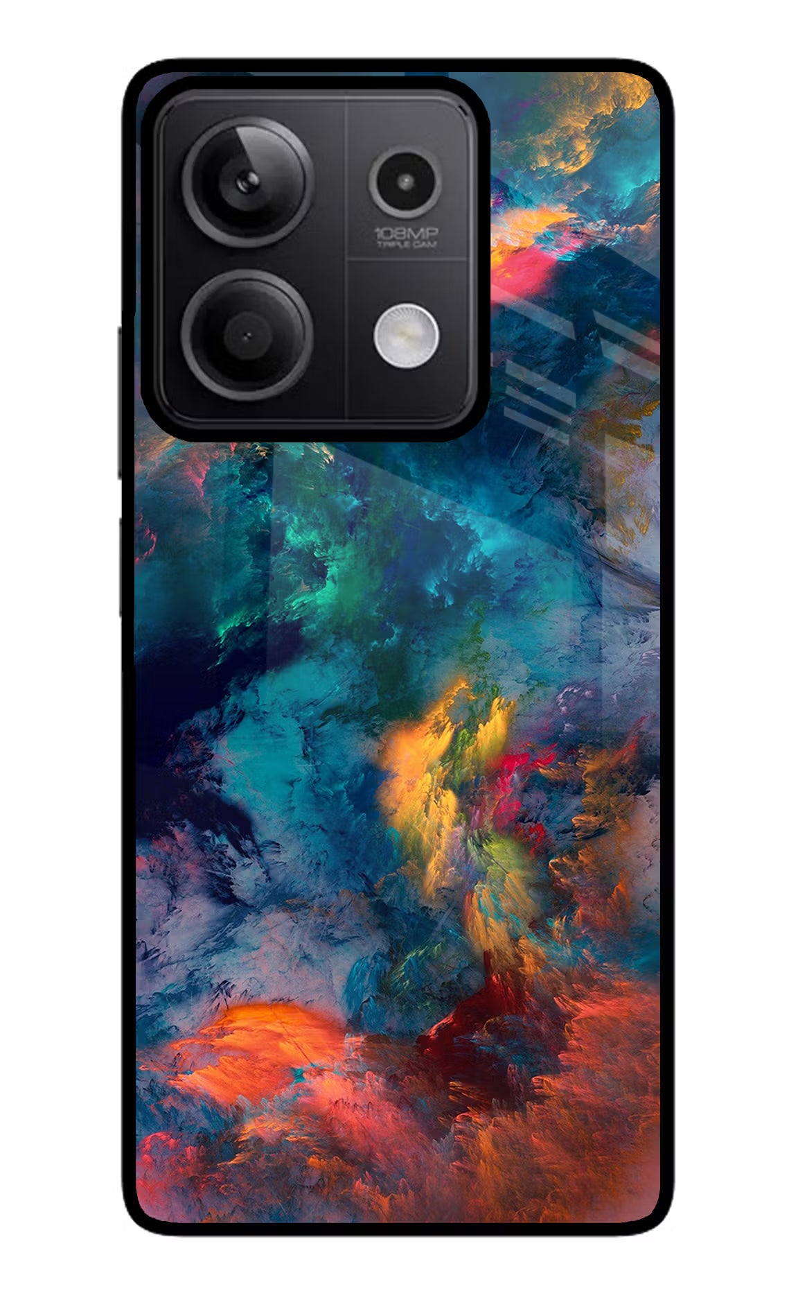 Artwork Paint Redmi Note 13 5G Glass Case - Artwork Paint Redmi Note 13 5G Glass Case Artwork Paint Redmi Note 13 5G Glass Case