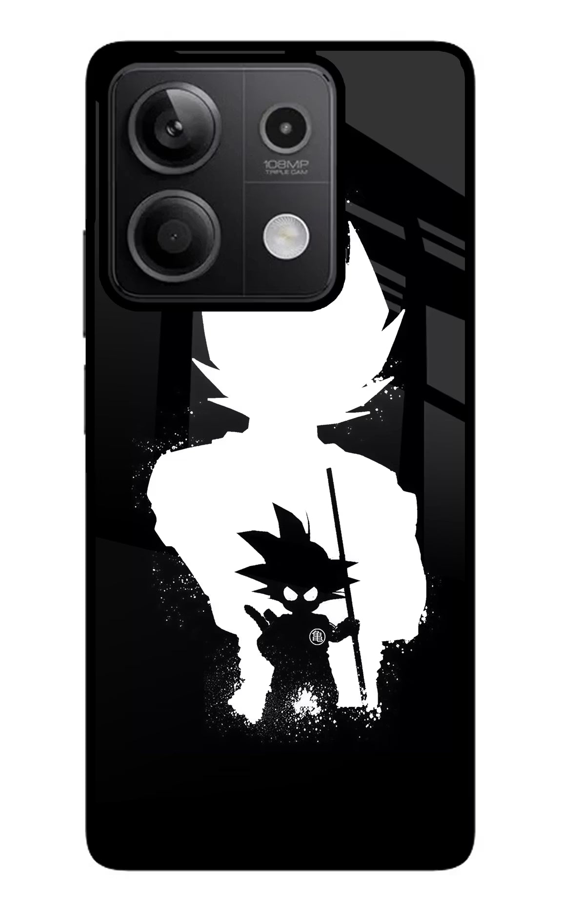 Goku Shadow Redmi Note 13 5G Glass Case - Goku Shadow Redmi Note 13 5G Glass Case Goku Shadow Redmi Note 13 5G Glass Case