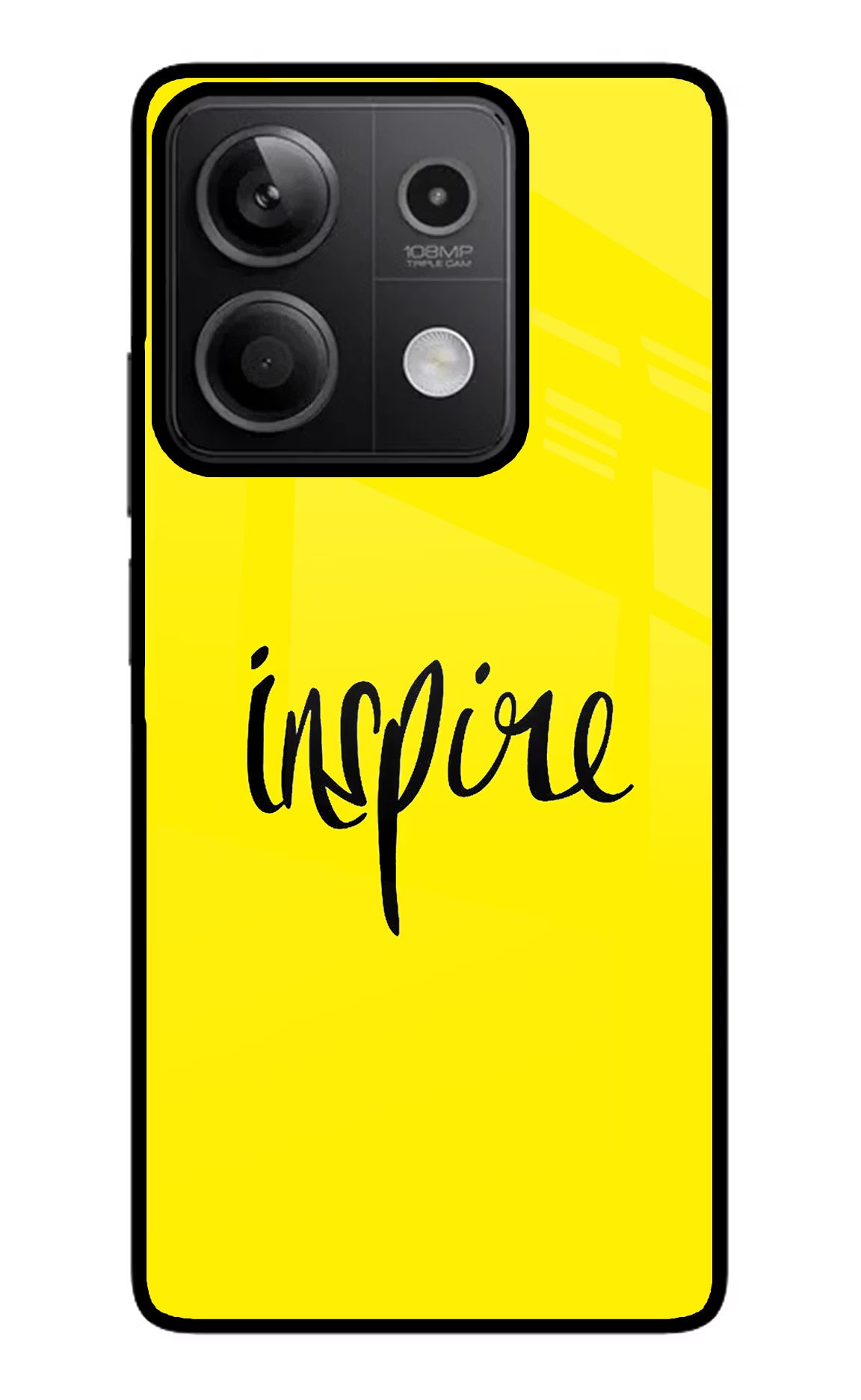 Inspire Redmi Note 13 5G Glass Case - Inspire Redmi Note 13 5G Glass Case Inspire Redmi Note 13 5G Glass Case