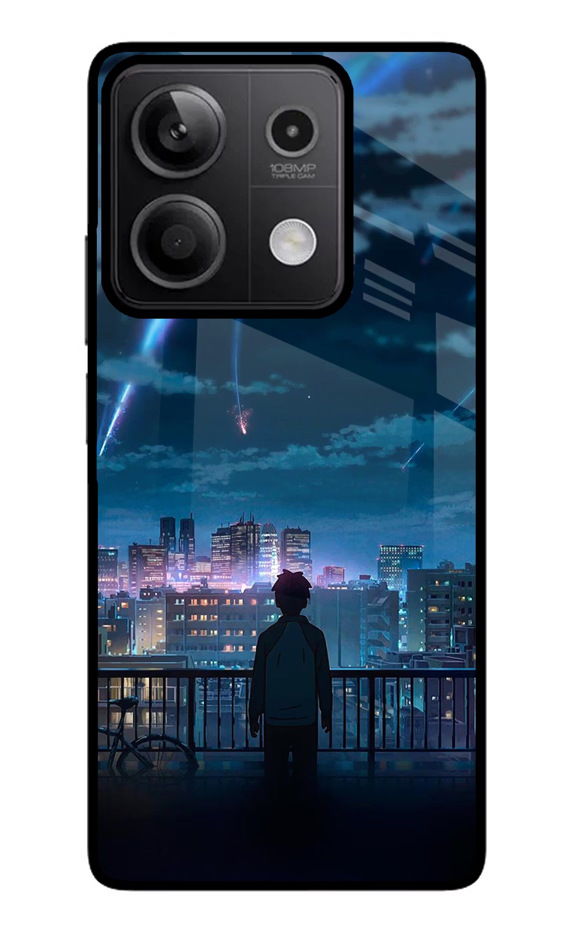 Anime Redmi Note 13 5G Glass Case - Anime Redmi Note 13 5G Glass Case Anime Redmi Note 13 5G Glass Case