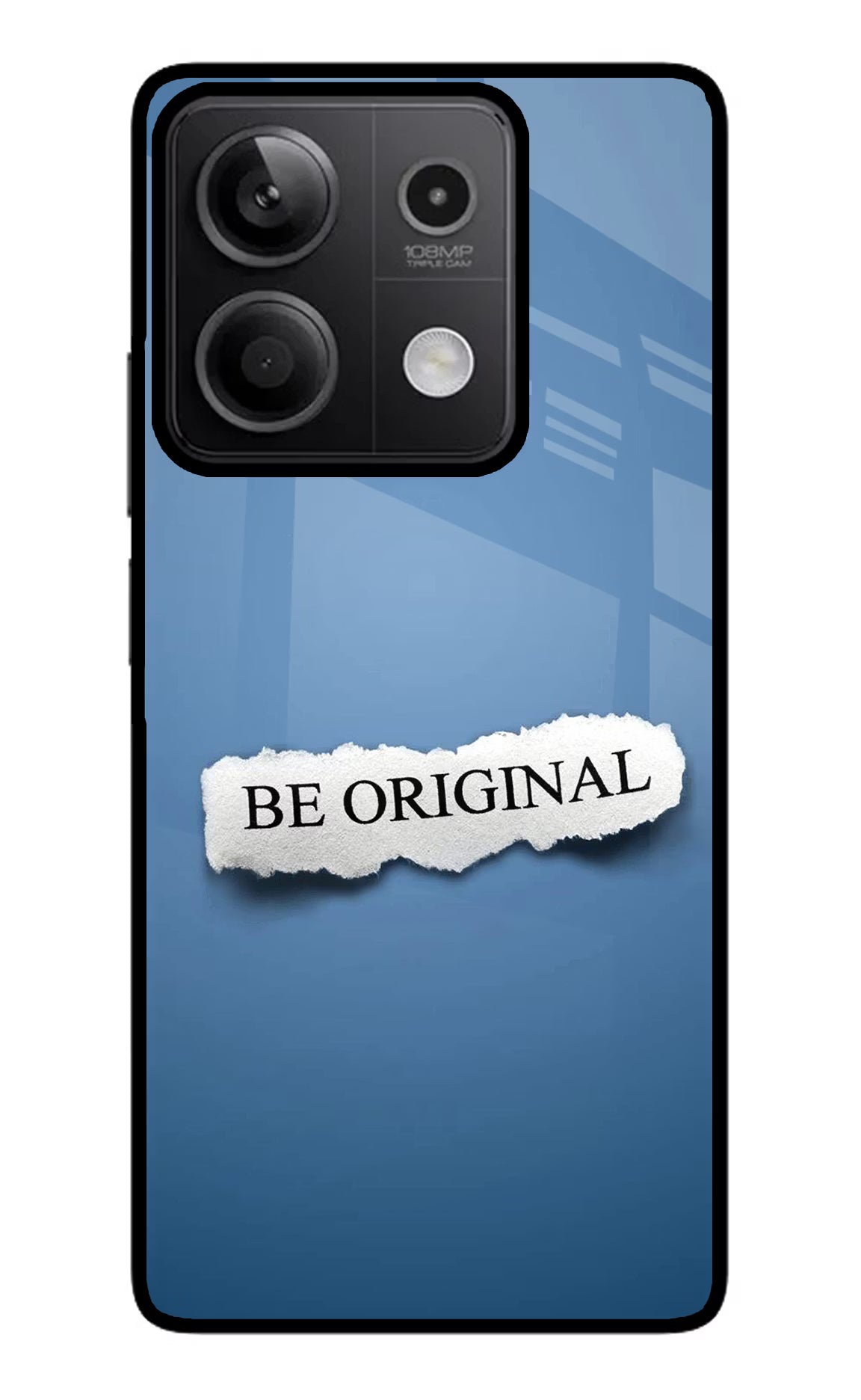 Be Original Redmi Note 13 5G Glass Case - Be Original Redmi Note 13 5G Glass Case Be Original Redmi Note 13 5G Glass Case