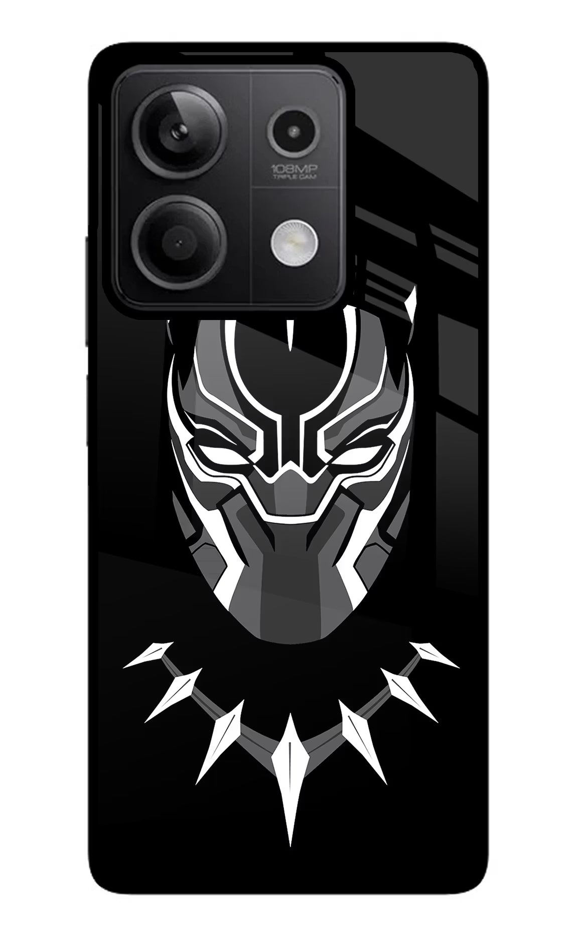 Black Panther Redmi Note 13 5G Glass Case - Black Panther Redmi Note 13 5G Glass Case Black Panther Redmi Note 13 5G Glass Case