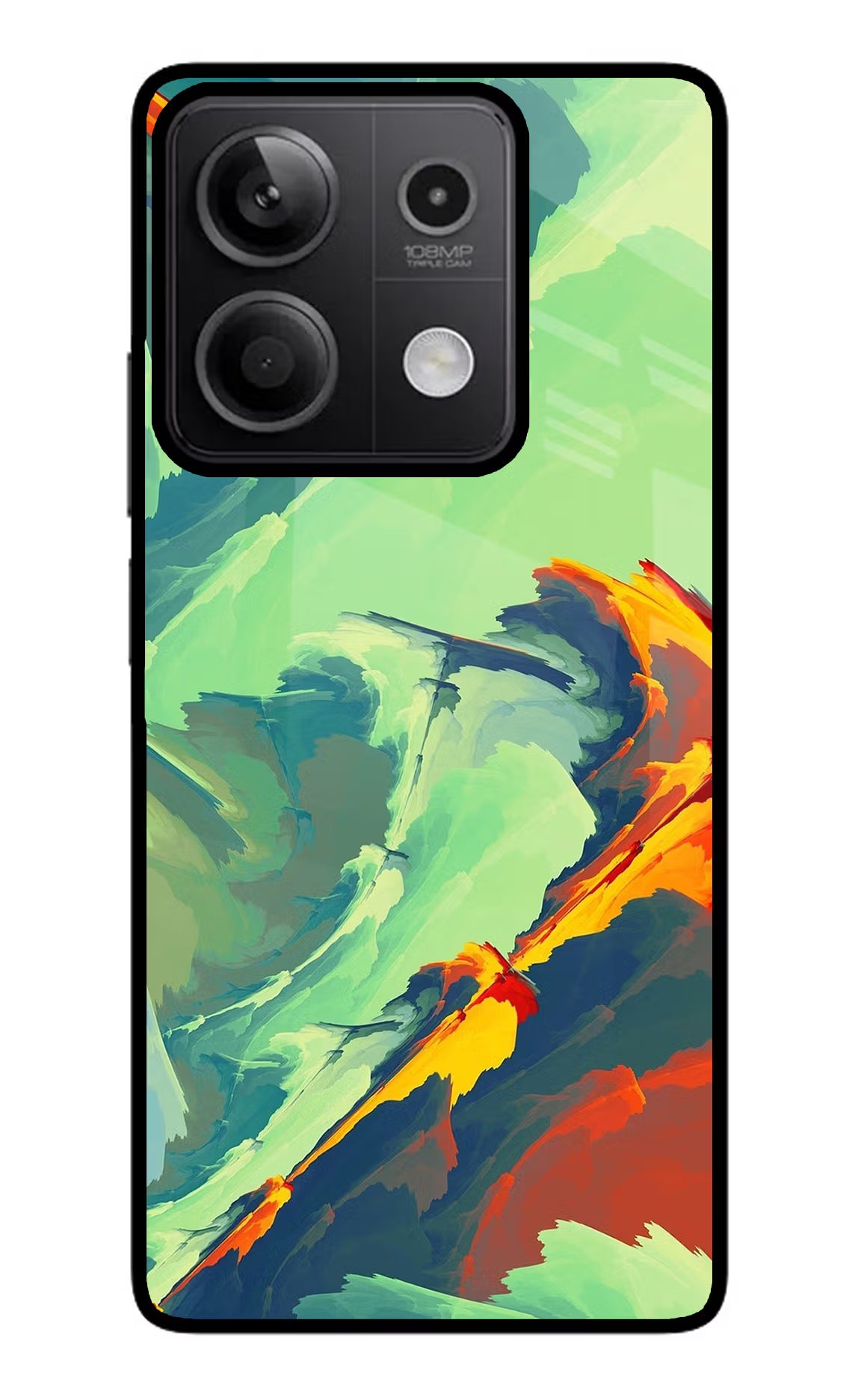 Paint Art Redmi Note 13 5G Glass Case - Paint Art Redmi Note 13 5G Glass Case Paint Art Redmi Note 13 5G Glass Case