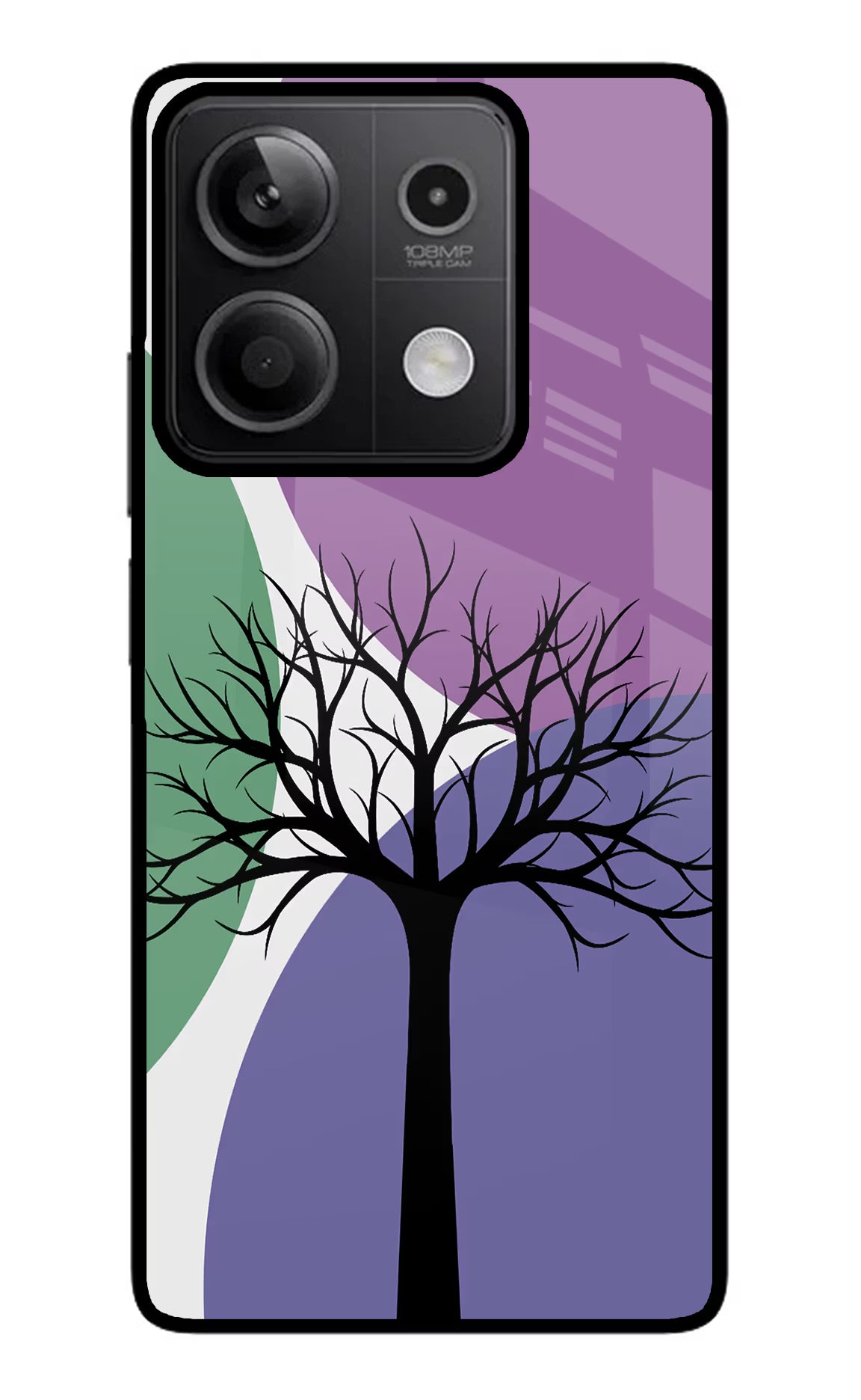 Tree Art Redmi Note 13 5G Glass Case - Tree Art Redmi Note 13 5G Glass Case Tree Art Redmi Note 13 5G Glass Case