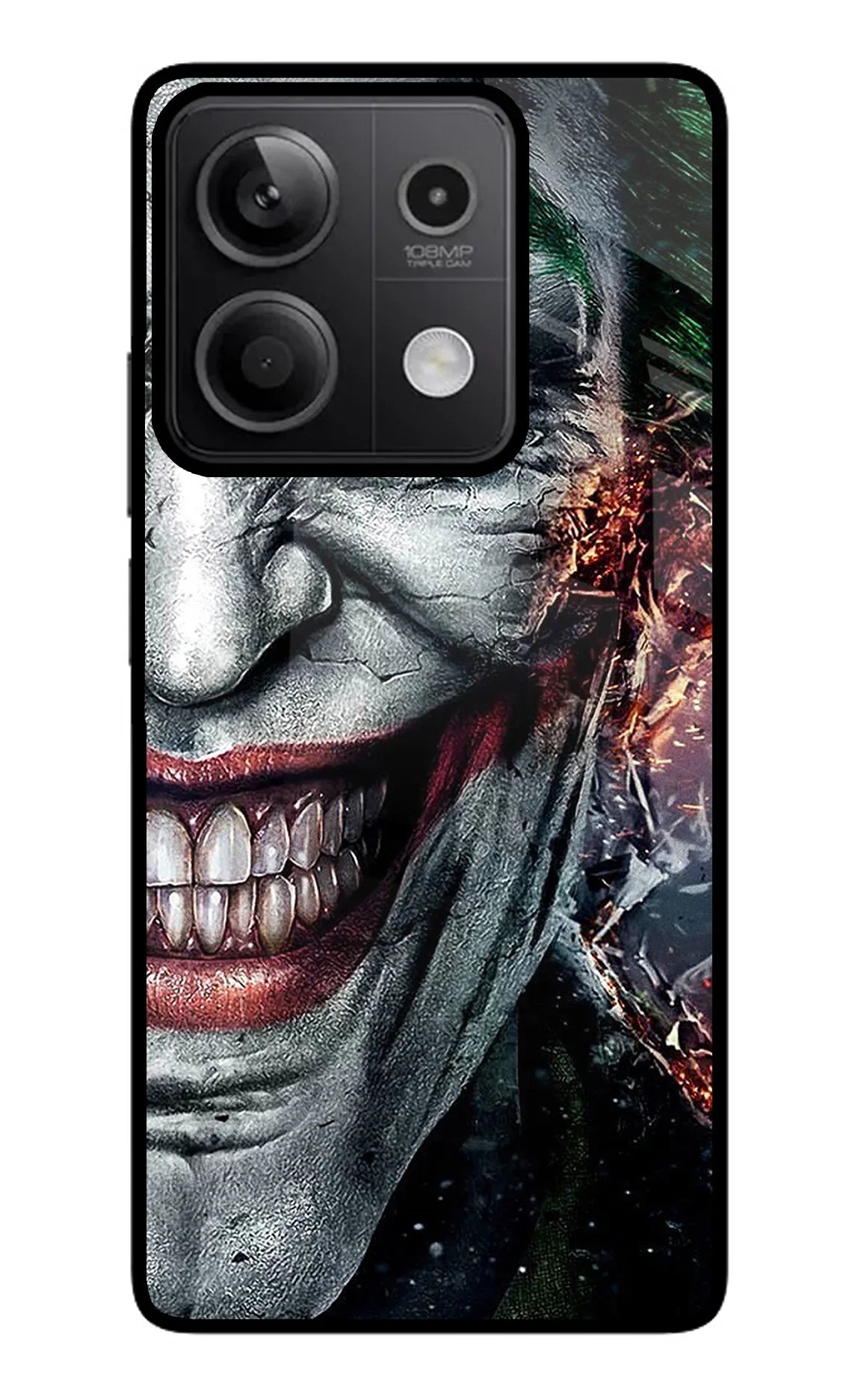 Joker Cam Redmi Note 13 5G Glass Case - Joker Cam Redmi Note 13 5G Glass Case Joker Cam Redmi Note 13 5G Glass Case