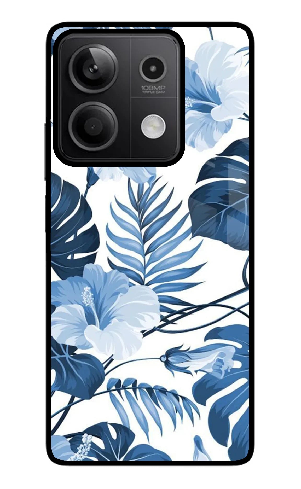 Fabric Art Redmi Note 13 5G Glass Case - Fabric Art Redmi Note 13 5G Glass Case Fabric Art Redmi Note 13 5G Glass Case