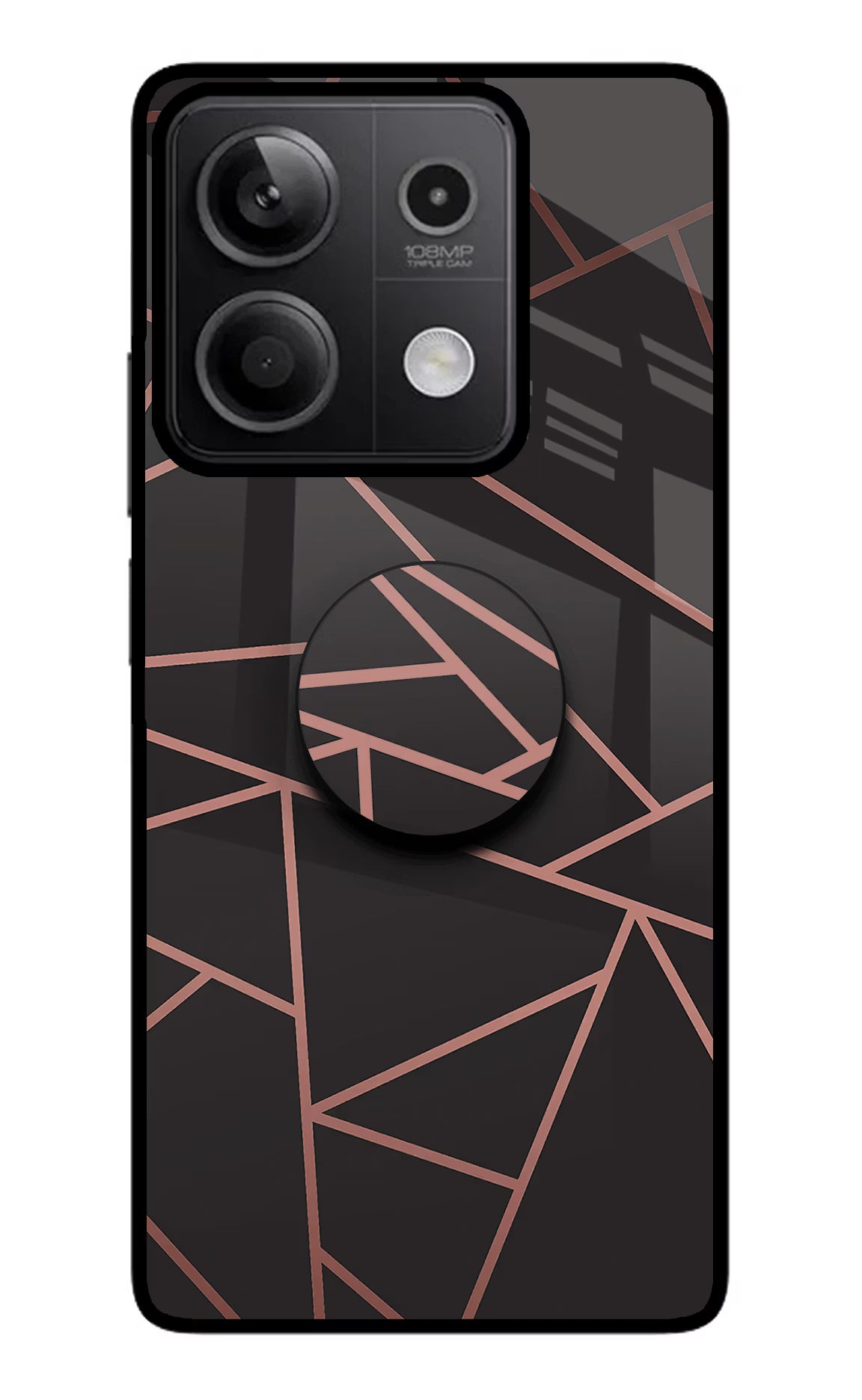 Geometric Pattern Redmi Note 13 5G Glass Case - Geometric Pattern Redmi Note 13 5G Glass Case Geometric Pattern Redmi Note 13 5G Glass Case
