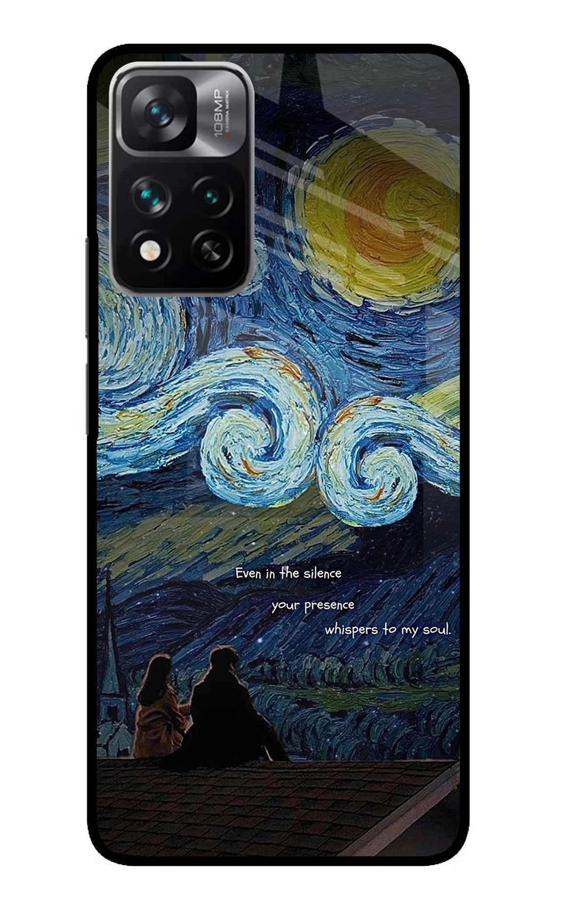 Softcore Redmi Note 13 Pro 5G Glass Case - Softcore Redmi Note 13 Pro 5G Glass Case Softcore Redmi Note 13 Pro 5G Glass Case